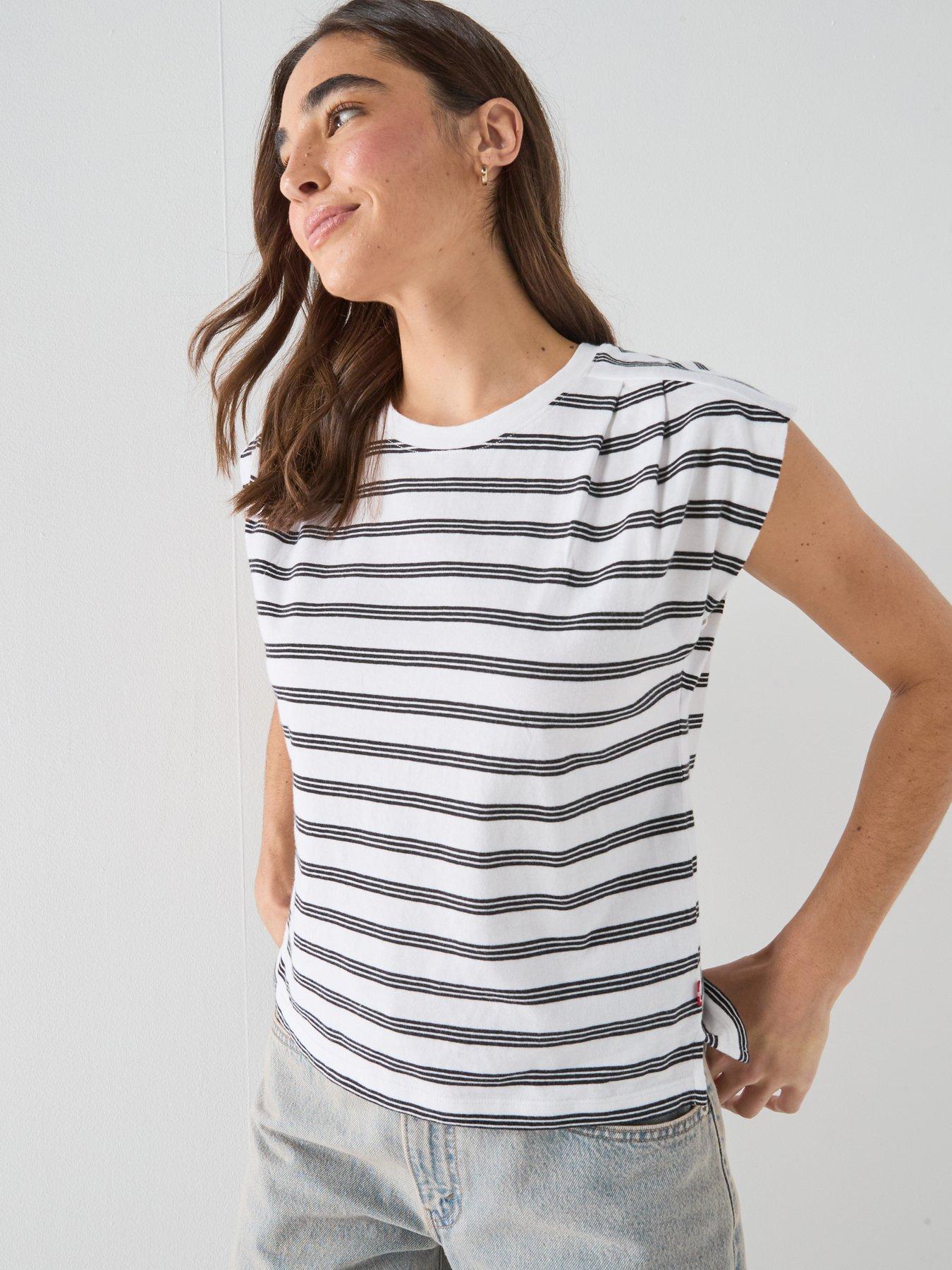 Levi's Pleated Muscle Tank