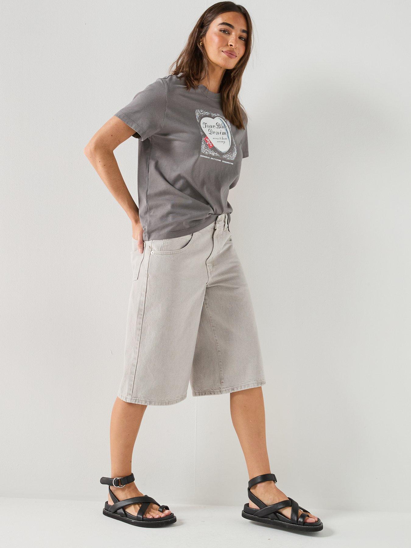 Image 6 of 6 of Levi's Super Baggy Jorts - Blue
