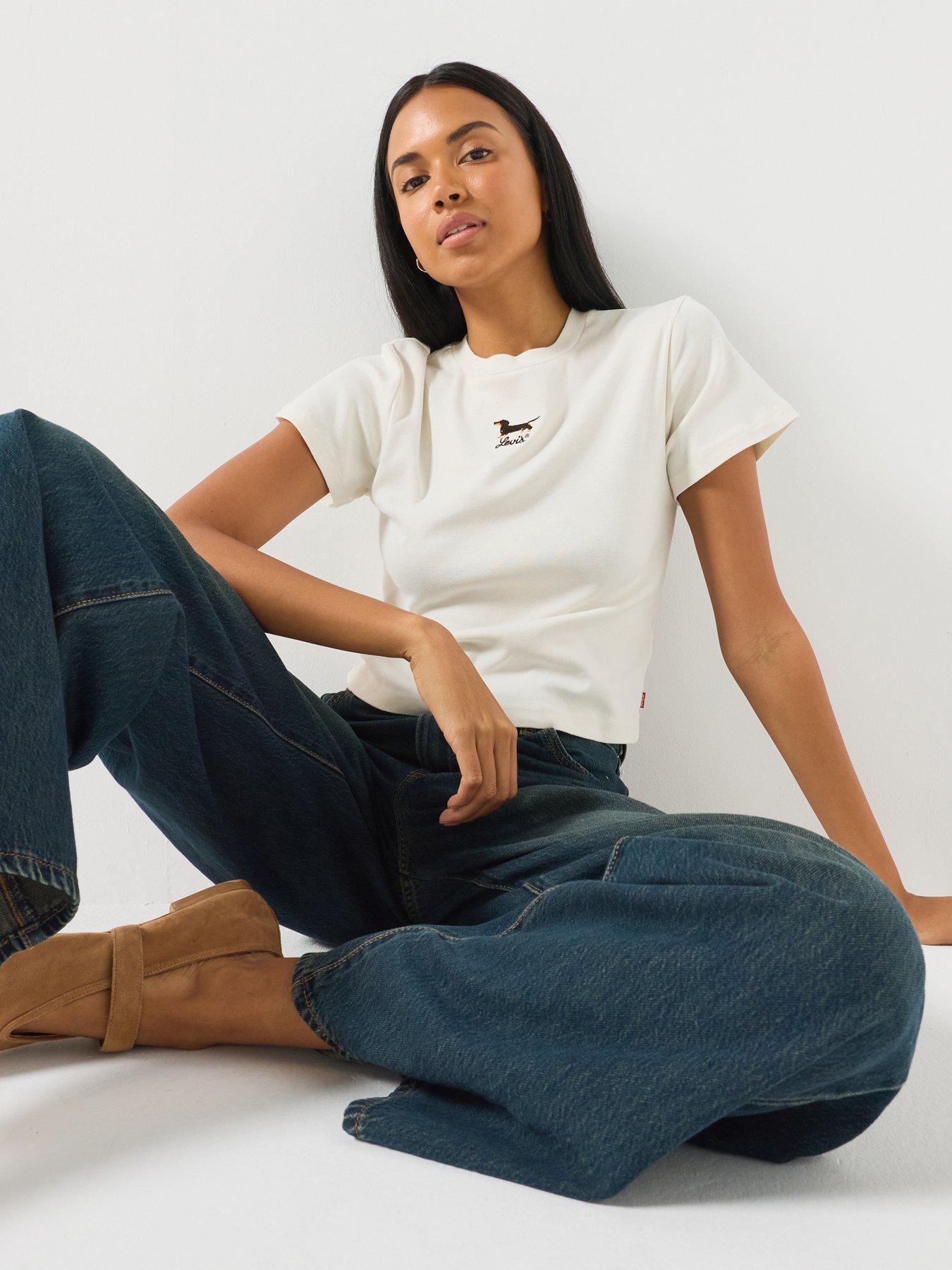 Levi's Essential Sporty T-Shirt - Egret