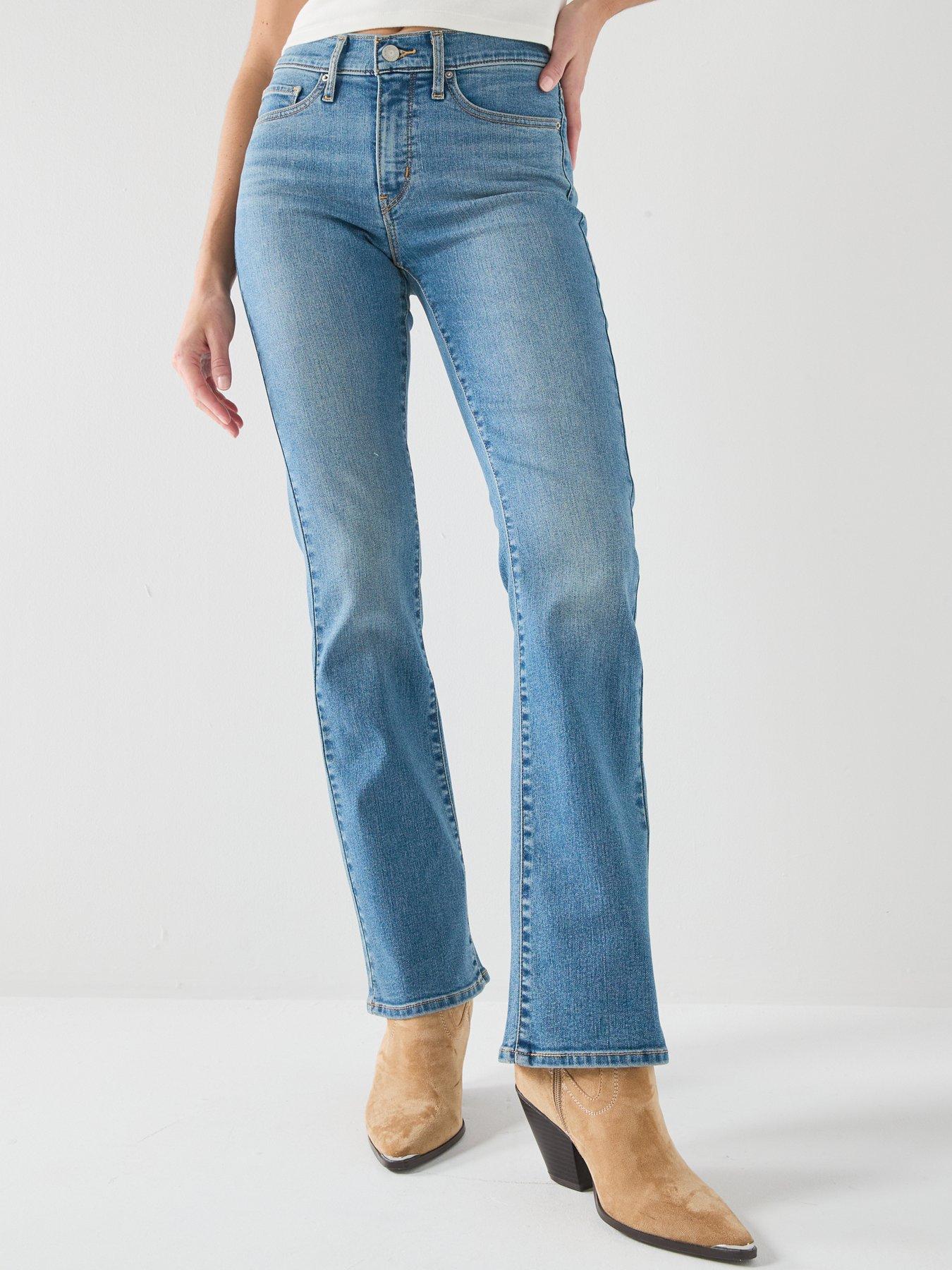 Image 4 of 6 of Levi's 315 Shaping Bootcut Jeans - Blue