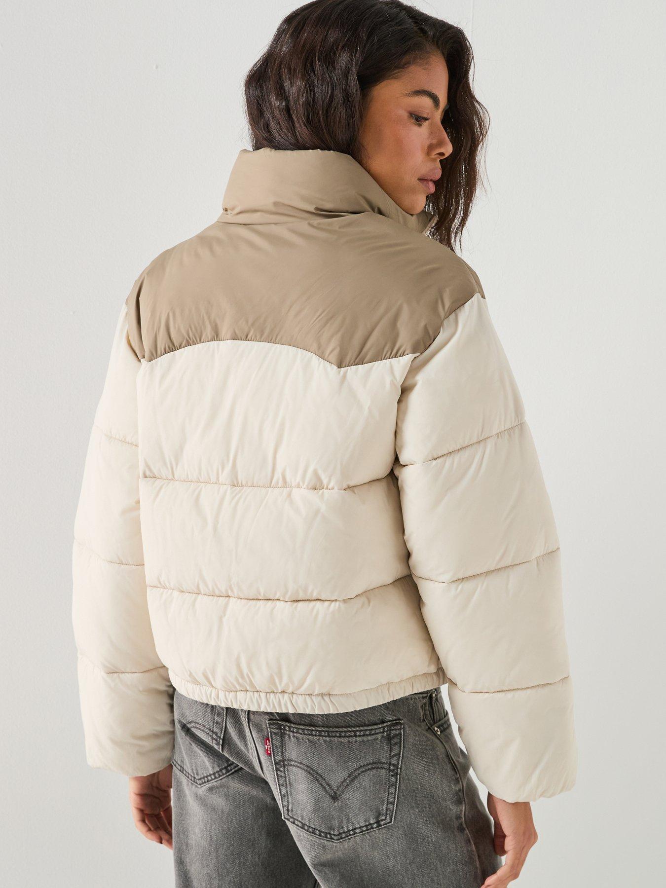 Image 2 of 6 of Levi's Palmer Puffer Jacket - Beige
