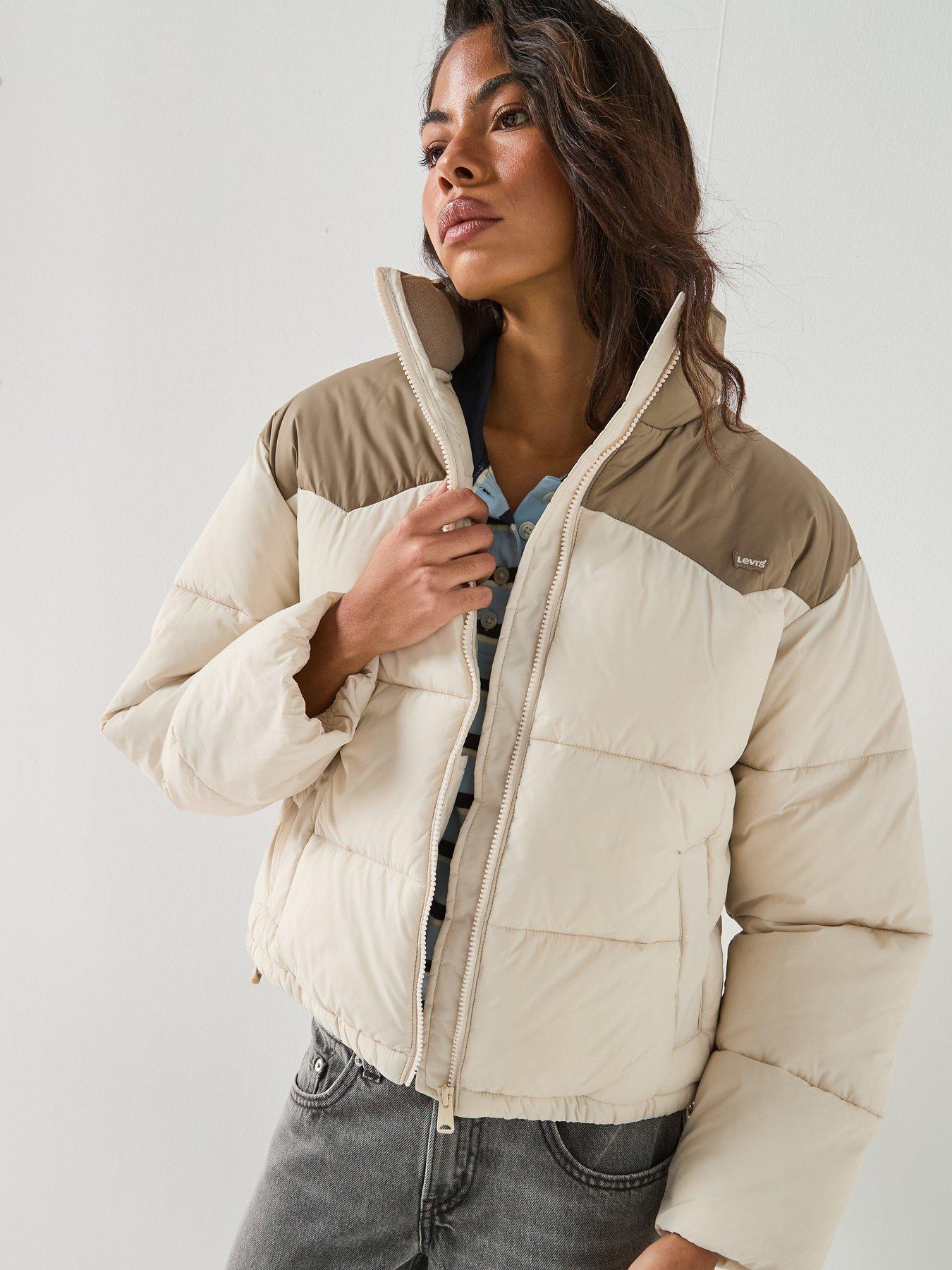 Image 6 of 6 of Levi's Palmer Puffer Jacket - Beige