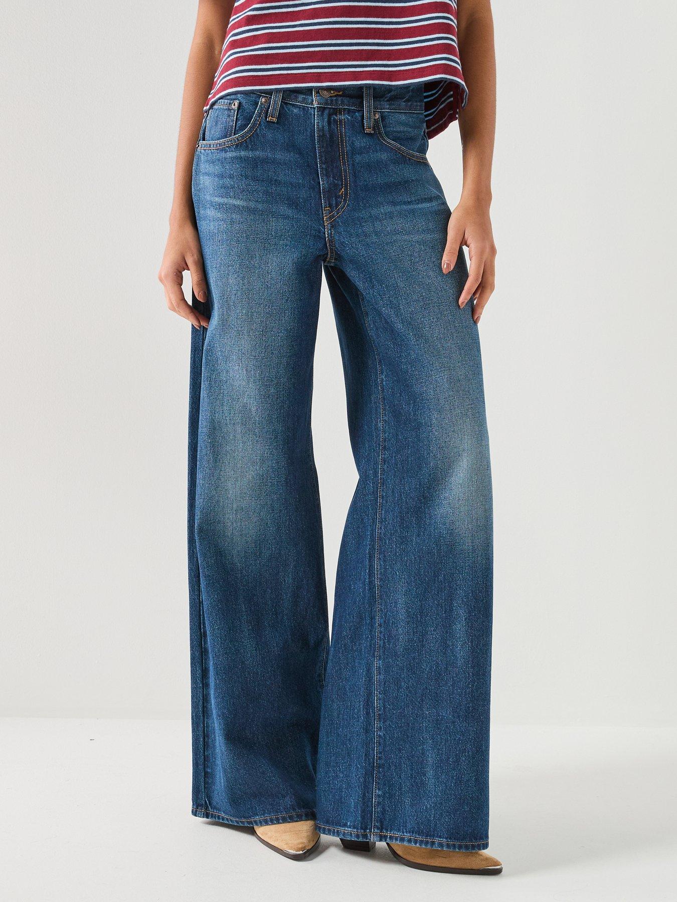 Levi's Middy Wide Leg Jeans - Midnight Charm