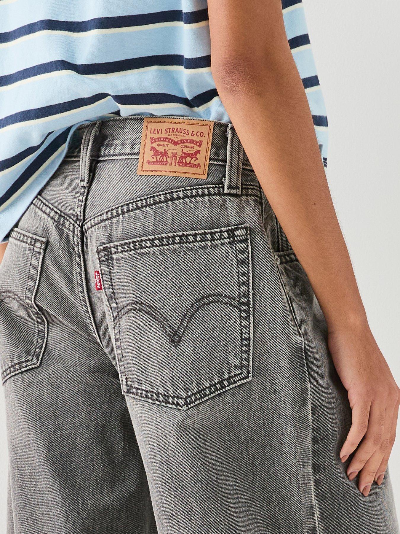 Image 5 of 6 of Levi's Middy Balloon Leg Jeans - Grey