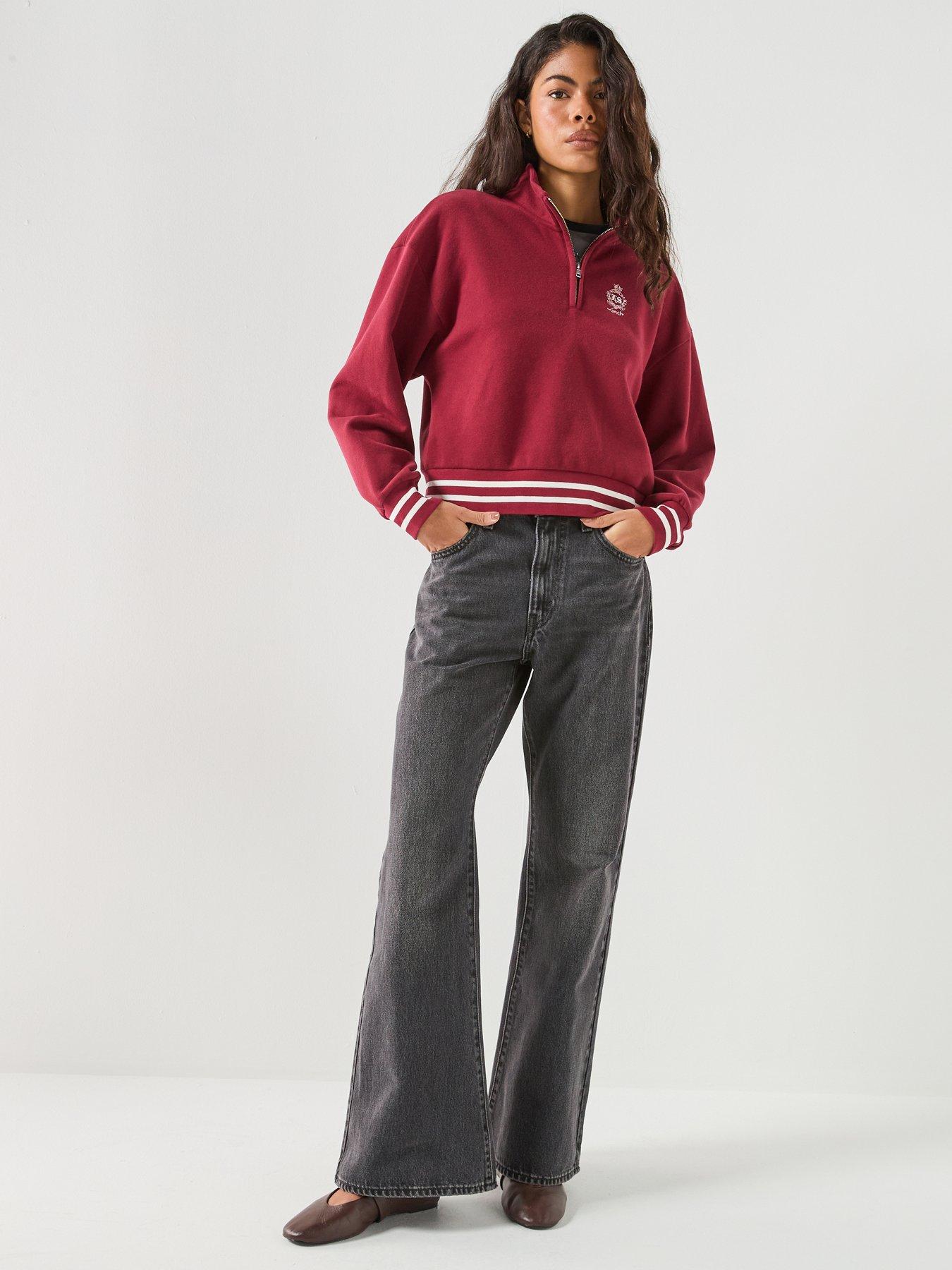 Image 3 of 6 of Levi's Graphic Everyday 1/4 Zip - Red