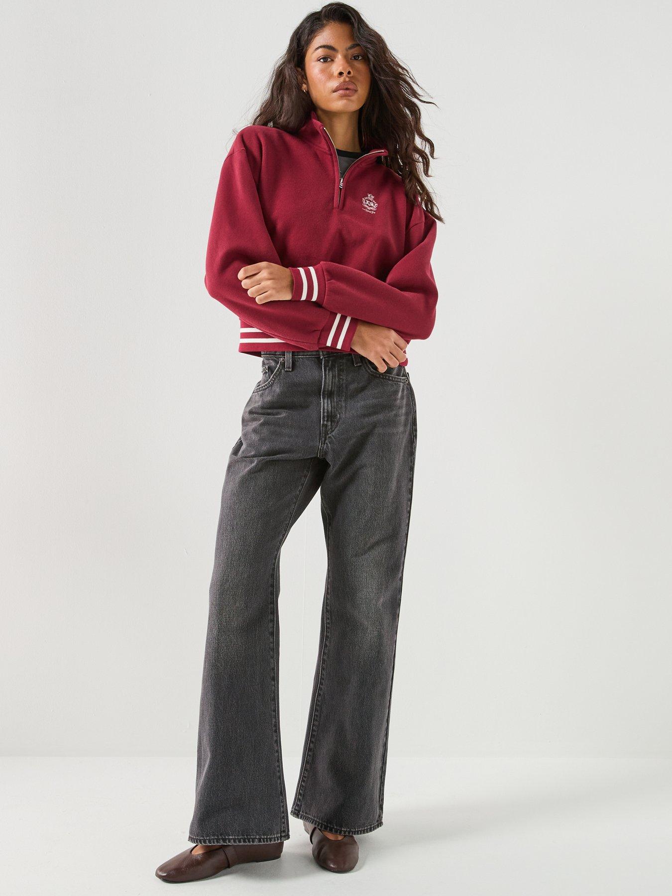 Image 6 of 6 of Levi's Graphic Everyday 1/4 Zip - Red