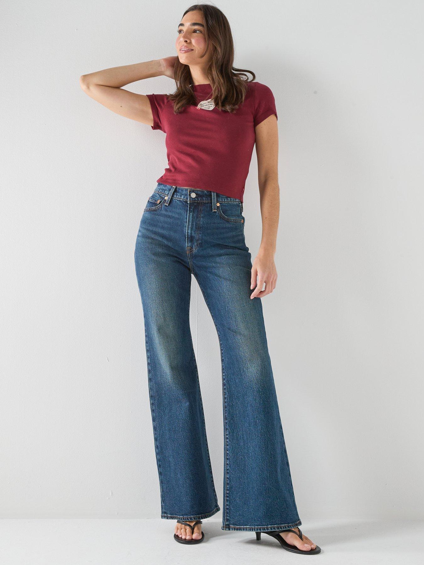 Image 3 of 5 of Levi's Ribcage Flare H2 26