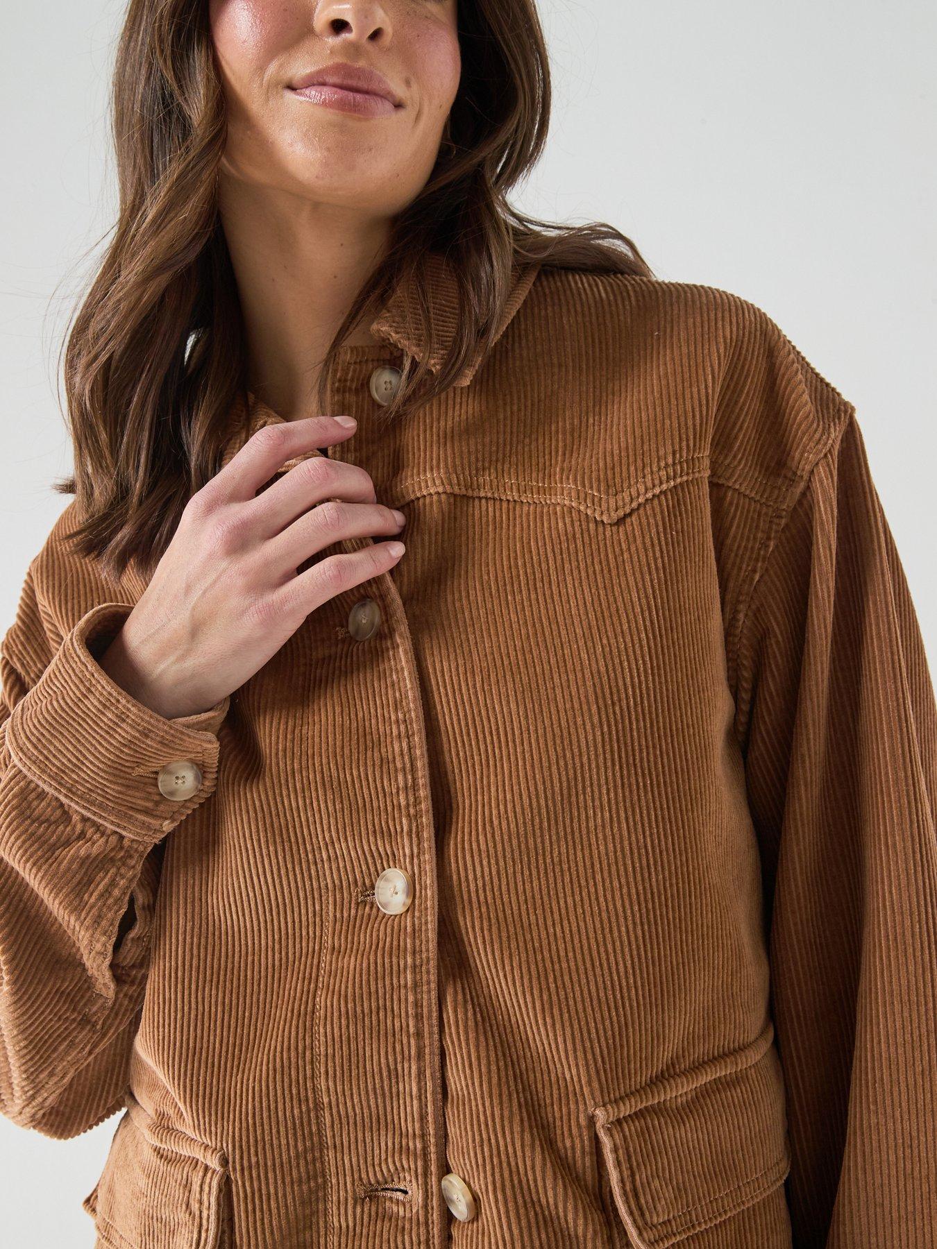 Image 5 of 6 of Levi's Demi Cord Shacket - Foxtrot Brown