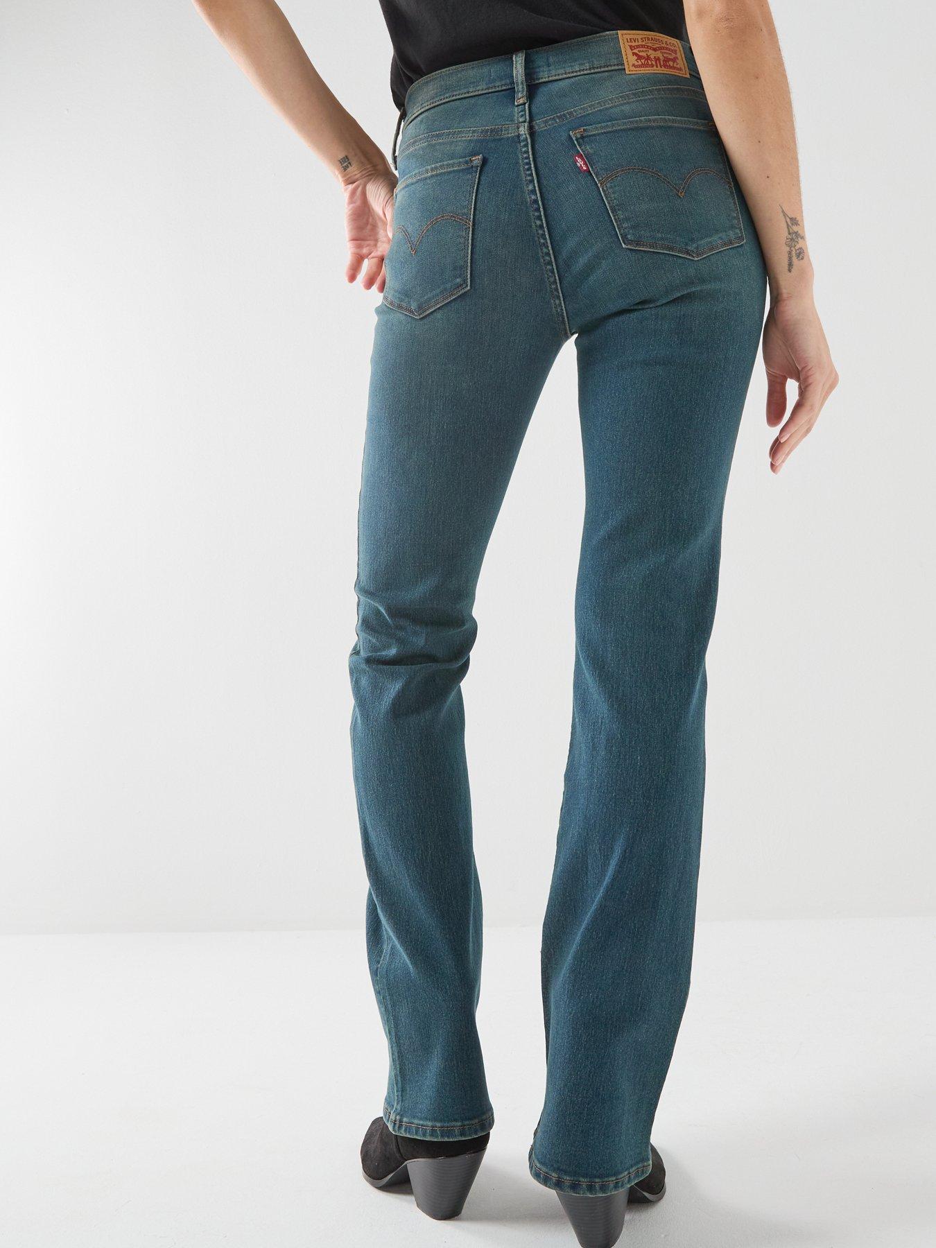 Image 2 of 6 of Levi's 315 Shaping Bootcut Jeans - Blue