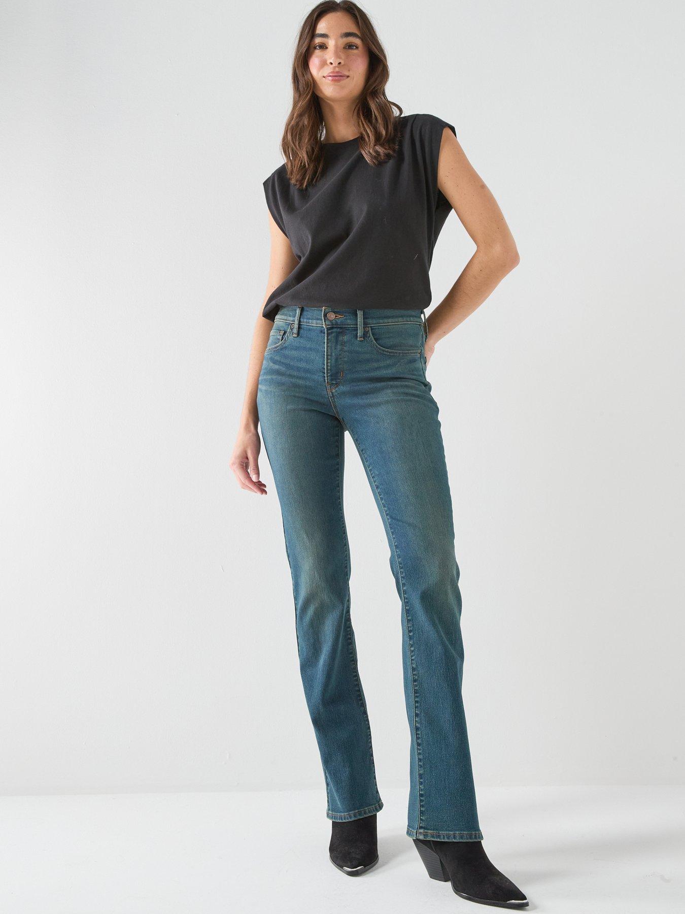 Image 3 of 6 of Levi's 315 Shaping Bootcut Jeans - Blue