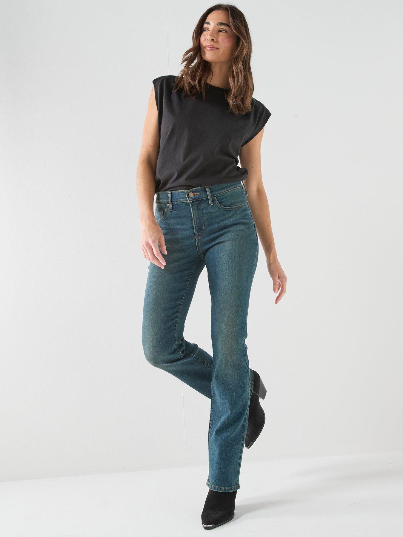Image 6 of 6 of Levi's 315 Shaping Bootcut Jeans - Blue