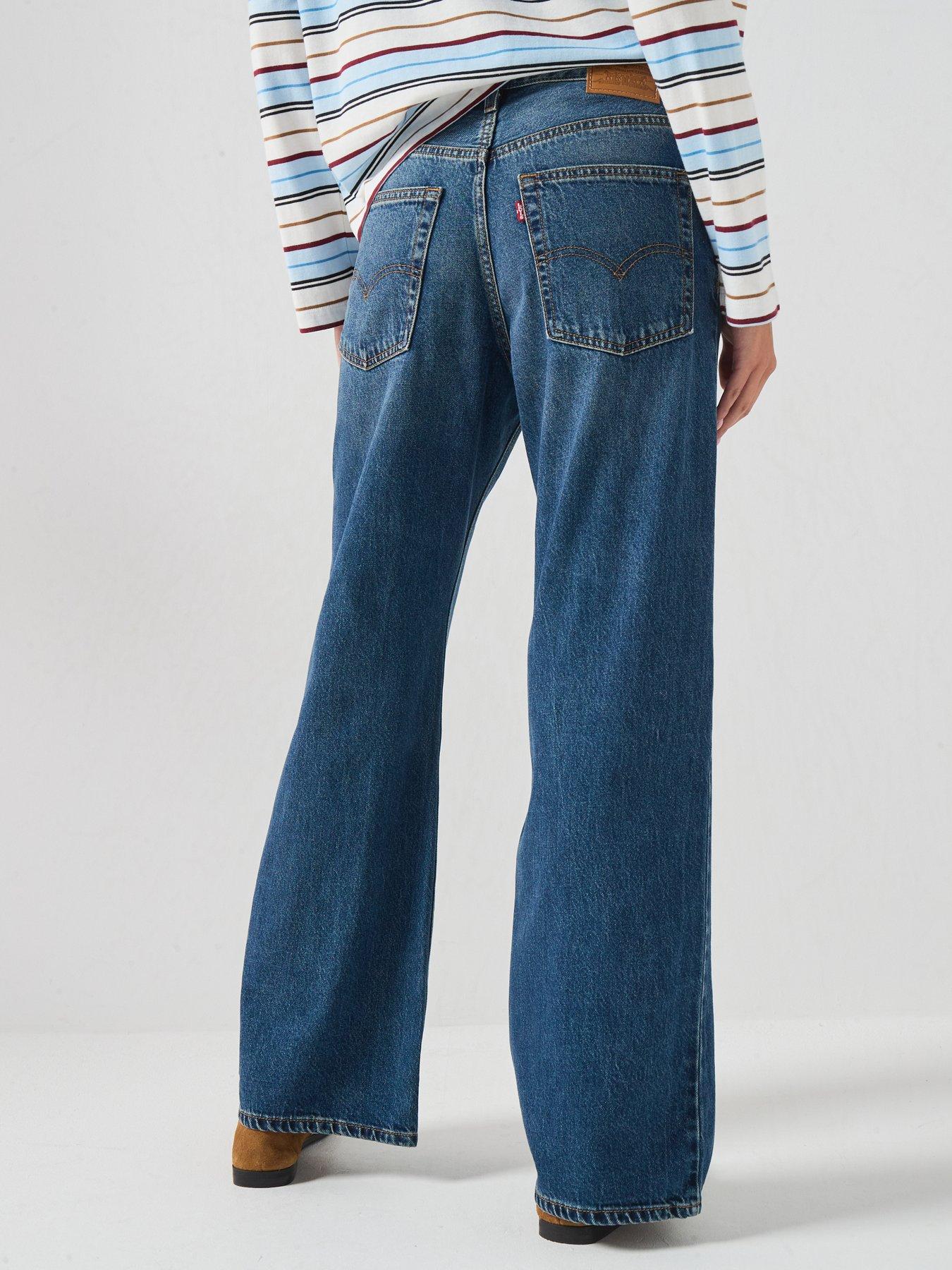 Image 2 of 6 of Levi's Wide Leg Jeans - Blue