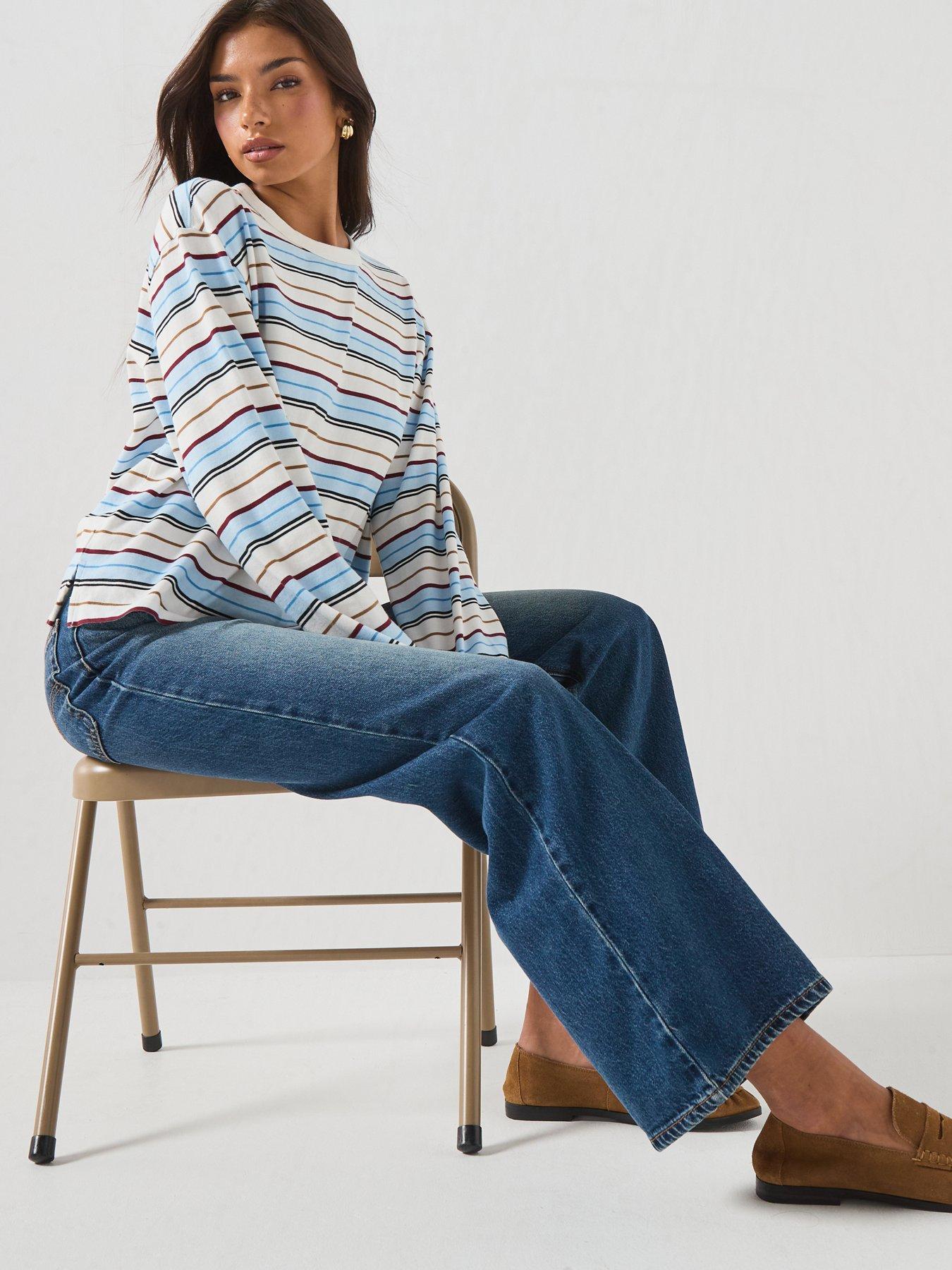 Image 6 of 6 of Levi's Wide Leg Jeans - Blue