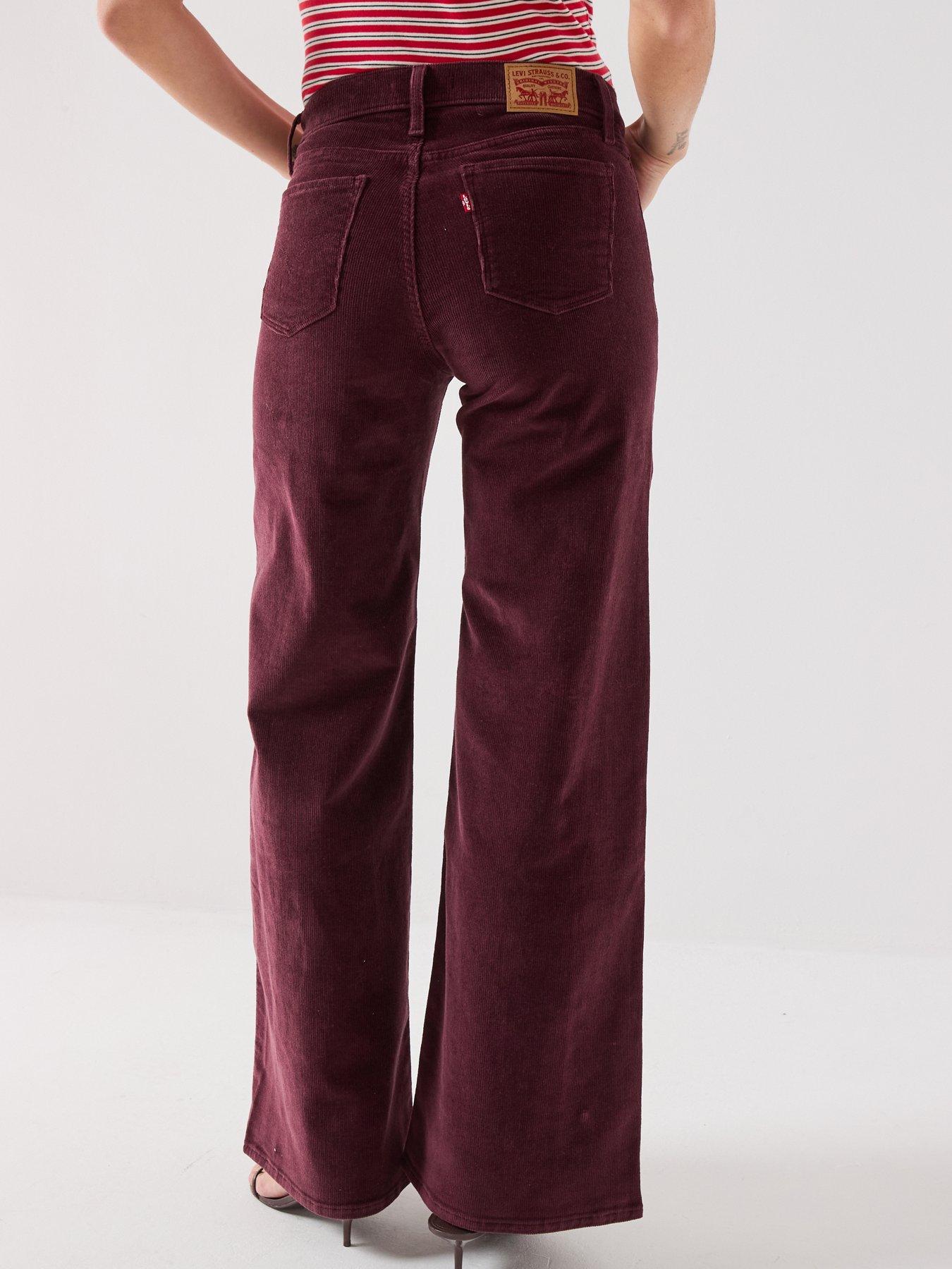 Image 2 of 6 of Levi's 318 Shaping Wide Leg Jeans - Sassafras