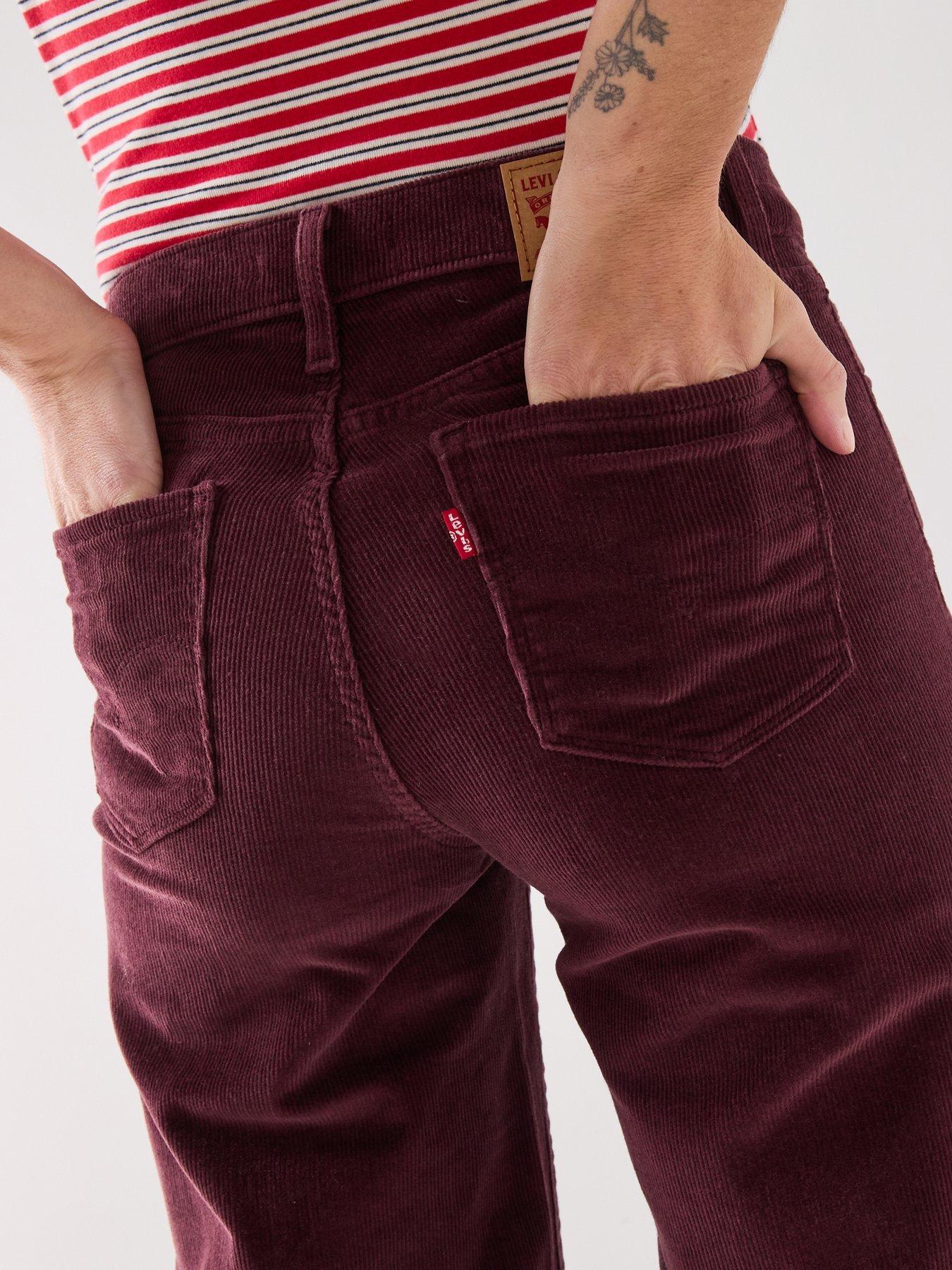Image 5 of 6 of Levi's 318 Shaping Wide Leg Jeans - Sassafras