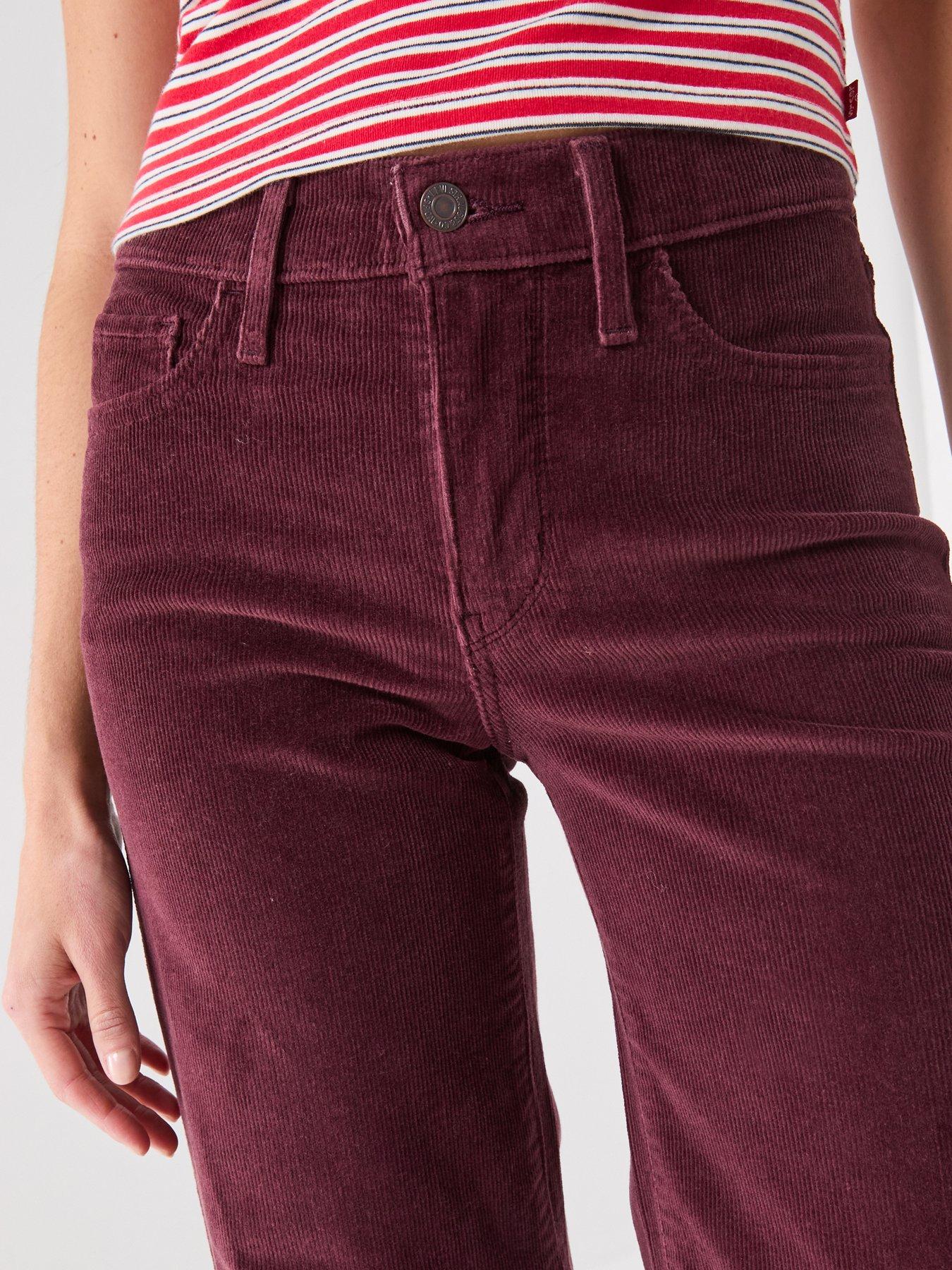 Image 6 of 6 of Levi's 318 Shaping Wide Leg Jeans - Sassafras
