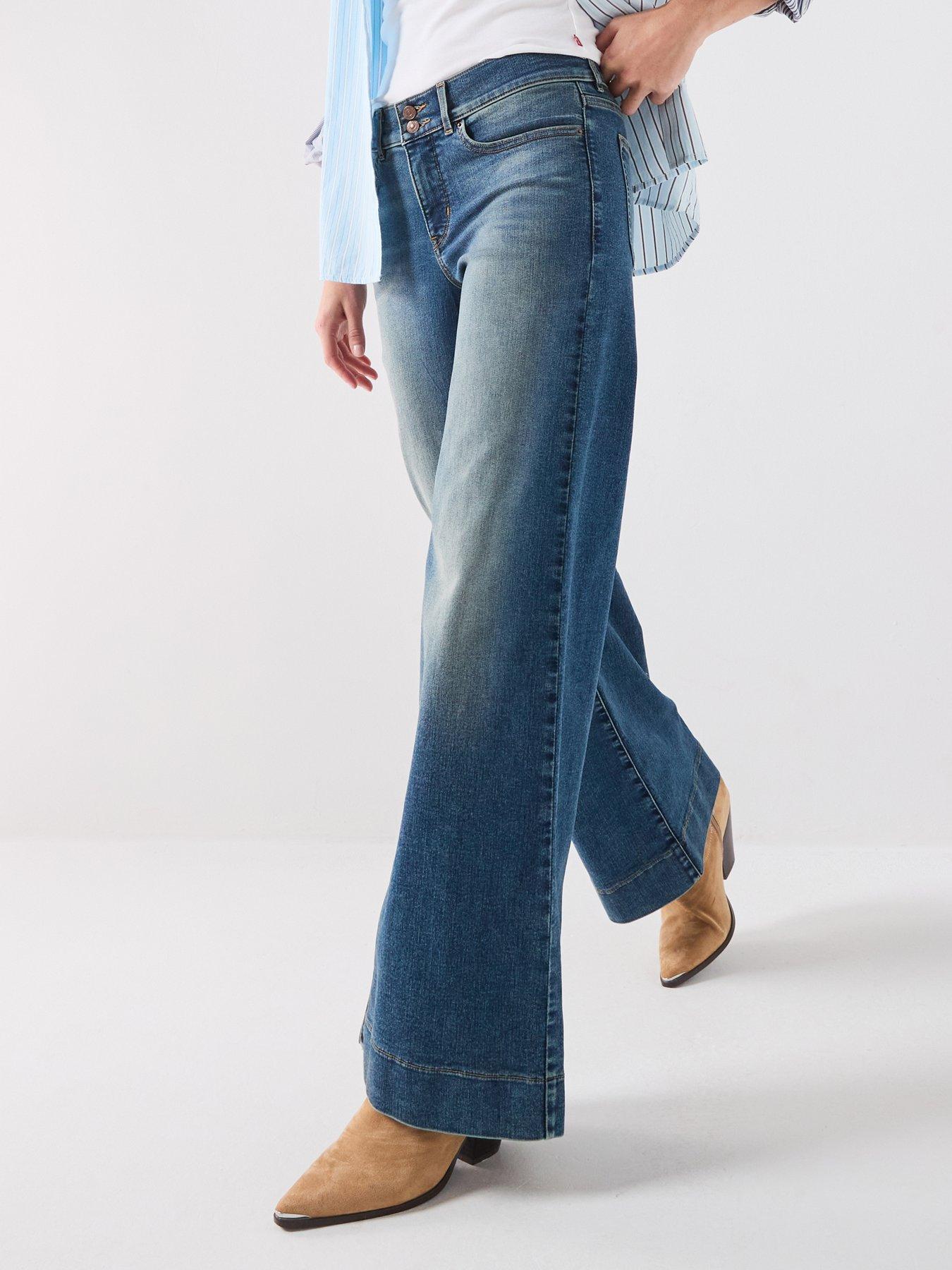 Levi's 318 Tailored Wide Leg Jeans - Leaving Late