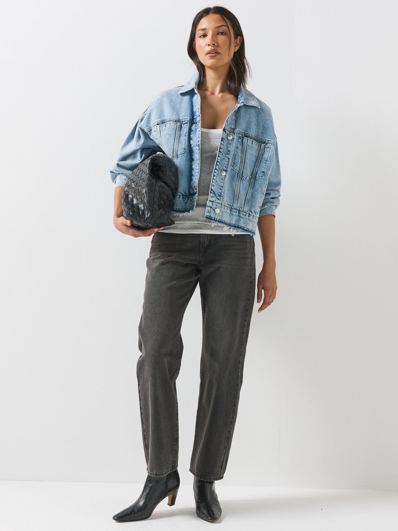 Image 6 of 6 of Levi's Superlow Straight Fit Jeans - Mic Dropped