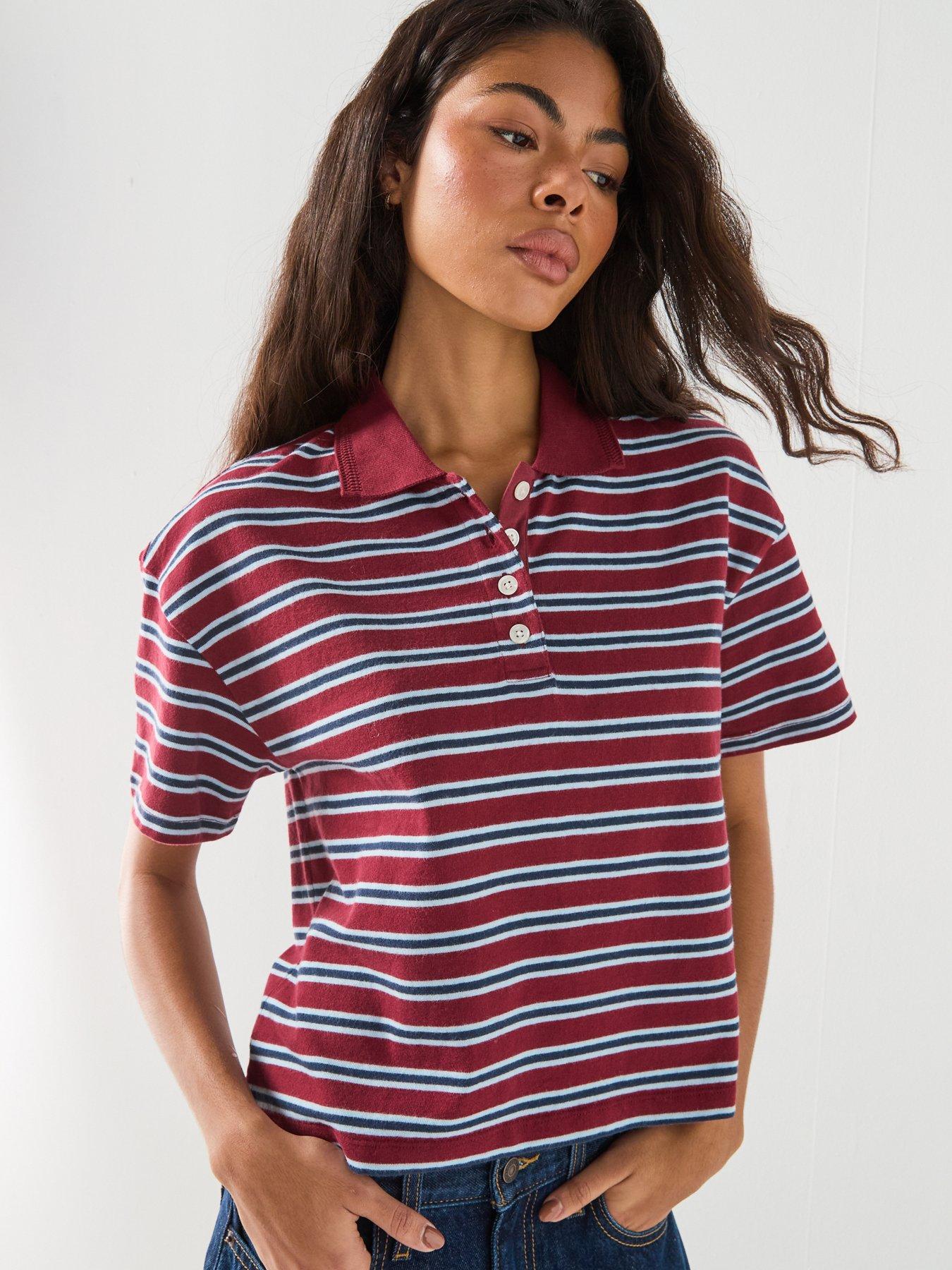 Levi's Didion Rugby Polo Shirt - Red