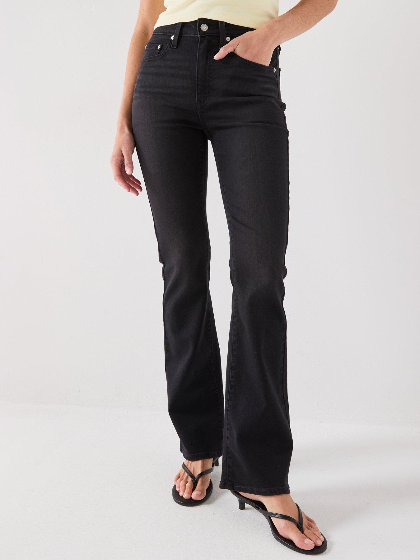 Levi's 725 High Rise Bootcut Jeans - Soot Scrape BFR