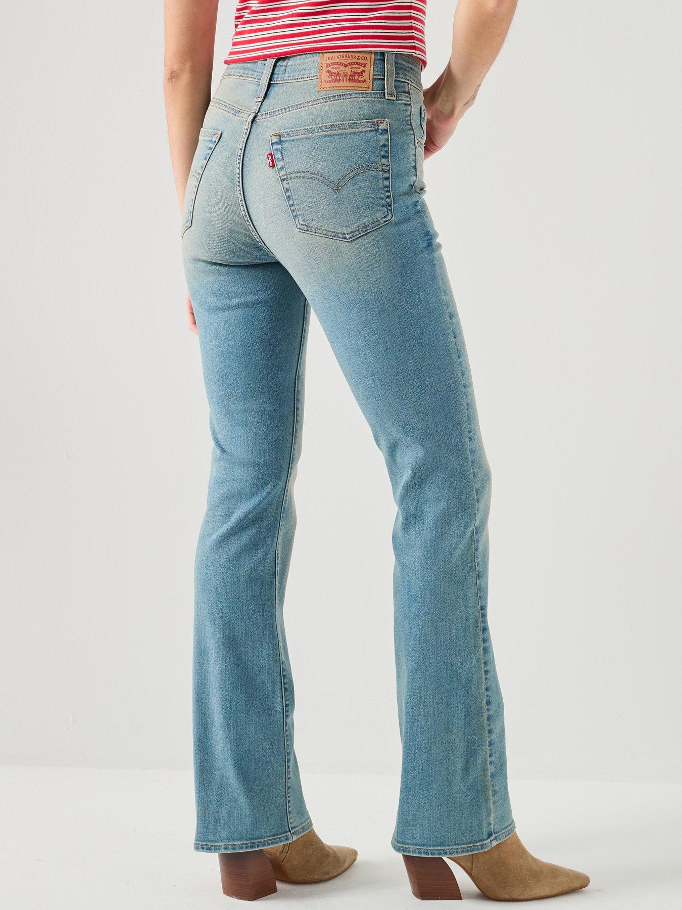 Image 2 of 5 of Levi's Women's High Rise Bootcut Stretch Denim Jeans - Blue