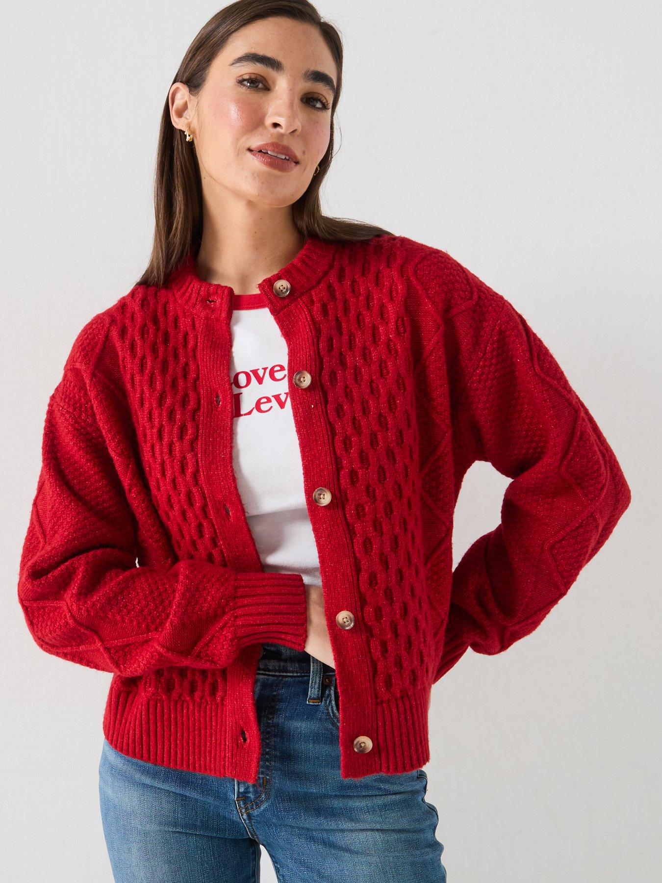 Levi's Charlotte Crewneck Cardigan - Emboldened