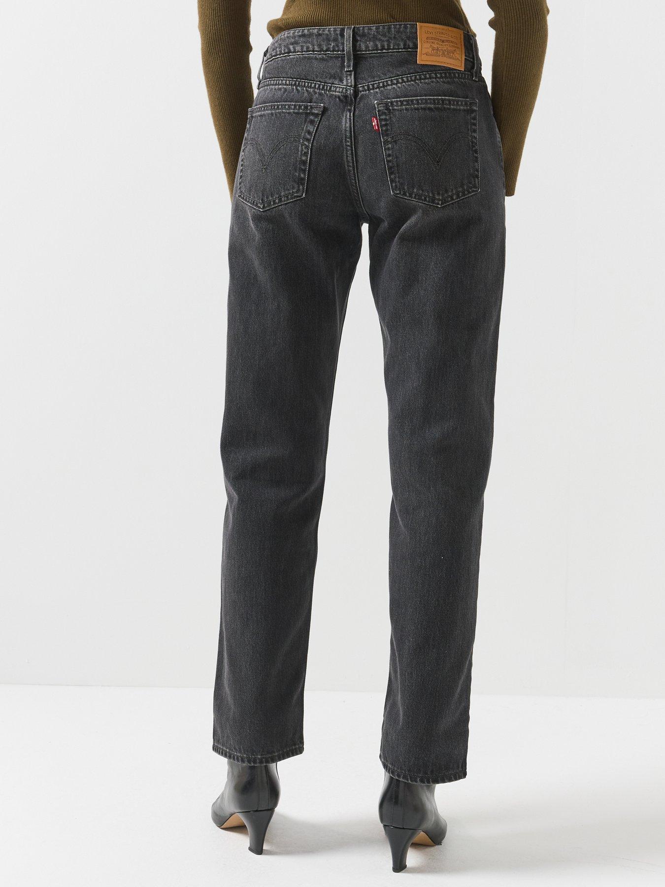 Image 2 of 6 of Levi's Low Straight Fit Jeans - Tech Storm