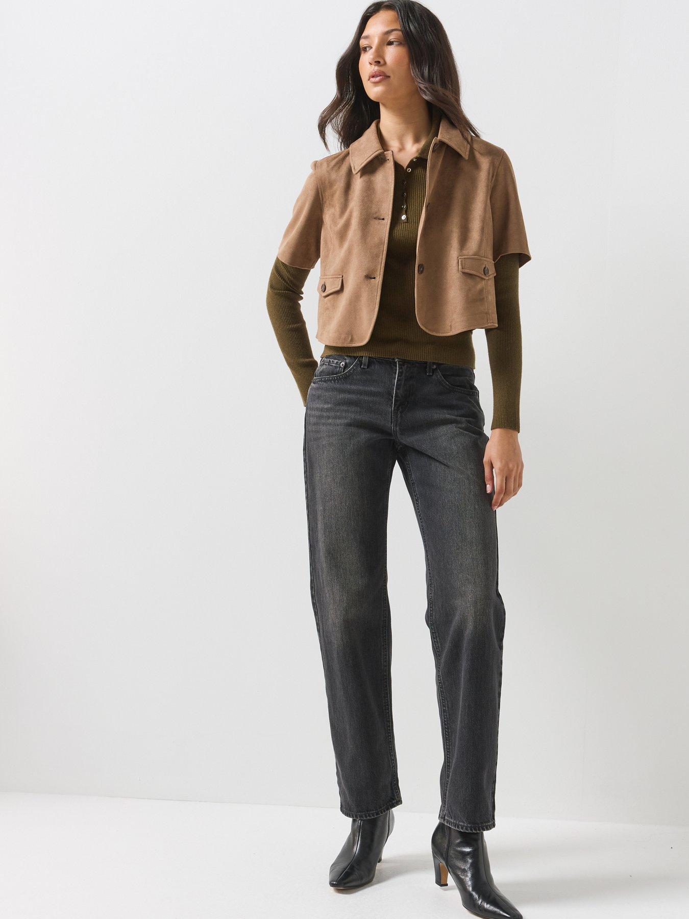 Image 3 of 6 of Levi's Low Straight Fit Jeans - Tech Storm