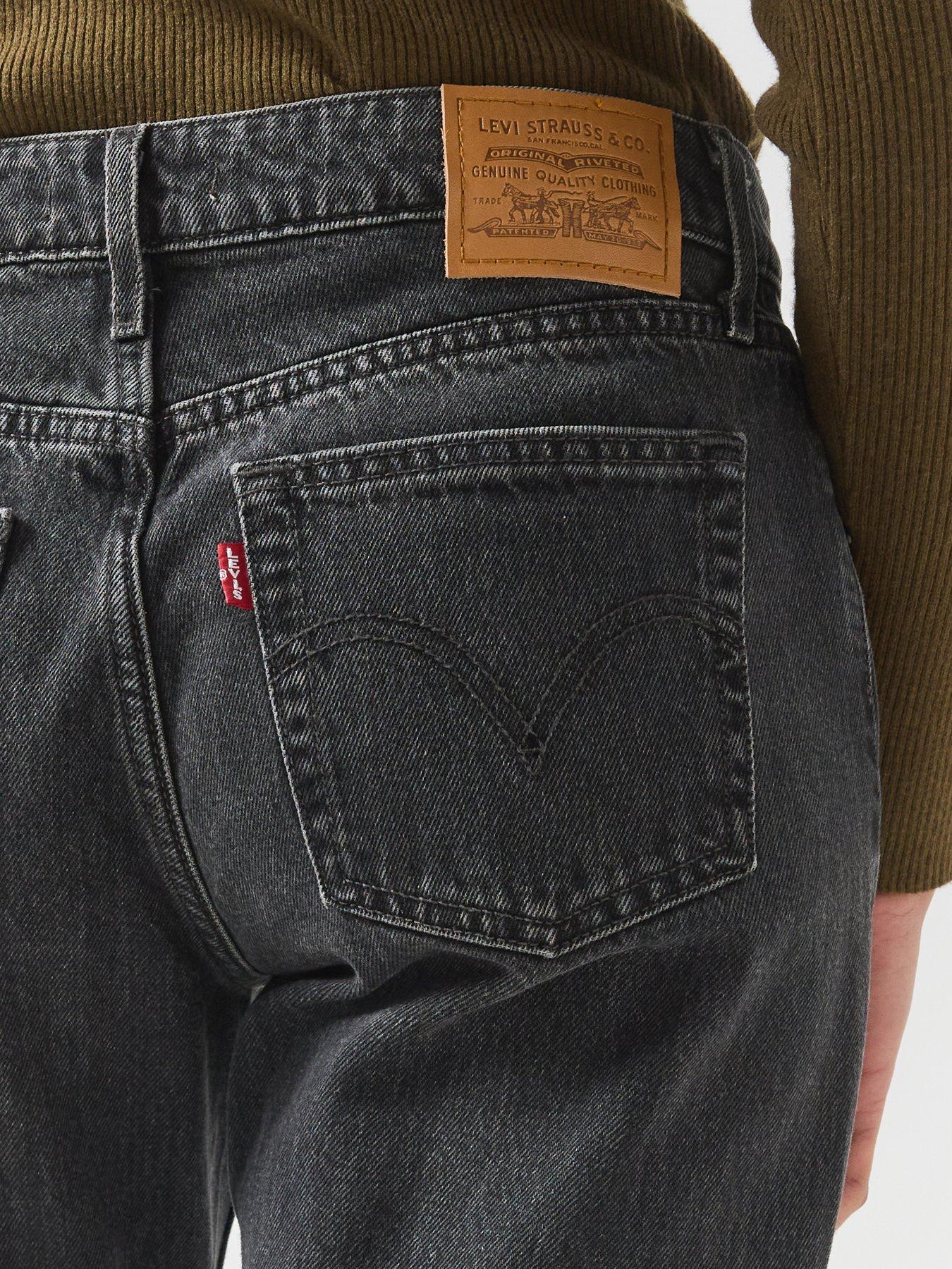 Image 4 of 6 of Levi's Low Straight Fit Jeans - Tech Storm