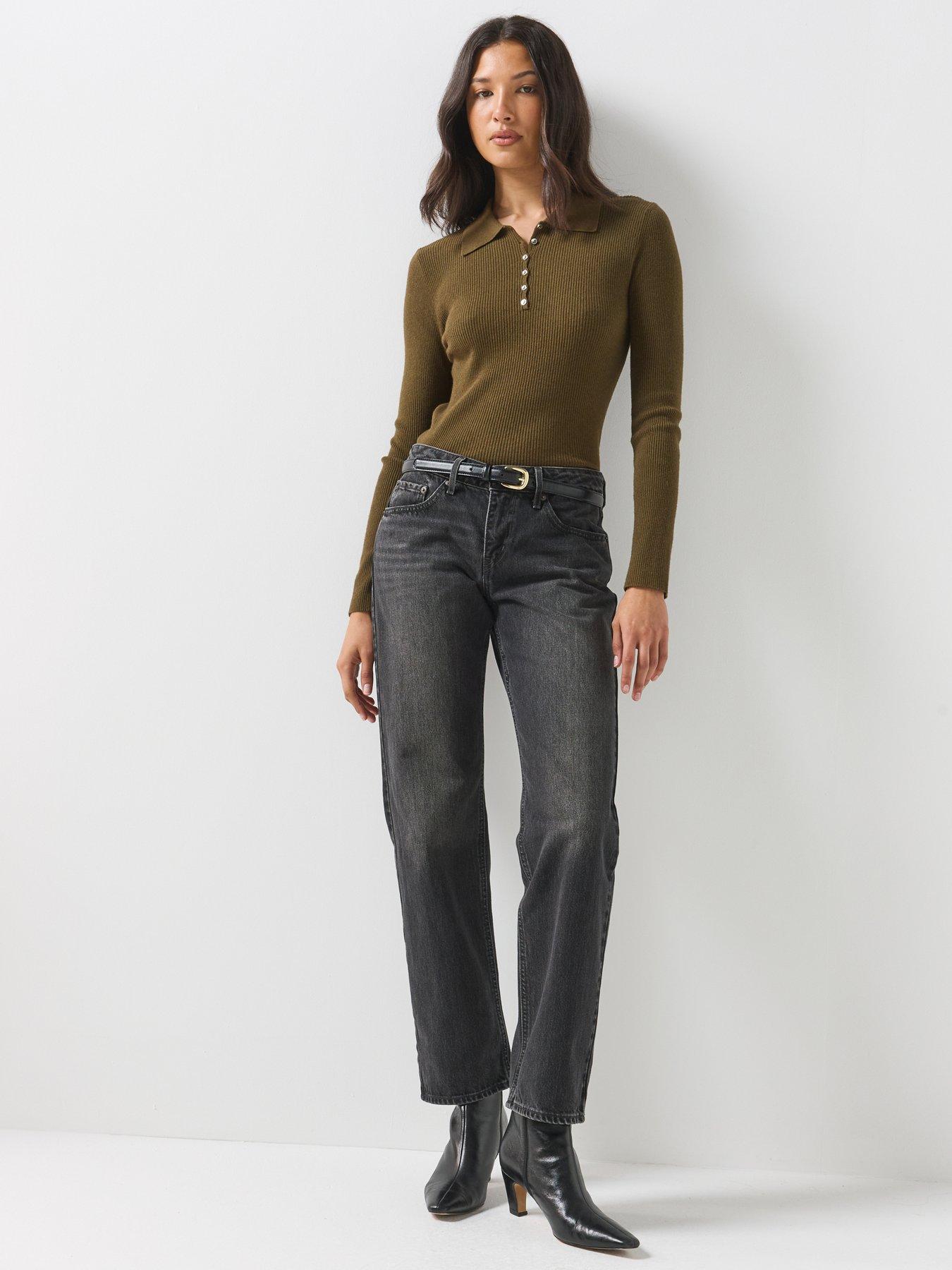 Image 6 of 6 of Levi's Low Straight Fit Jeans - Tech Storm