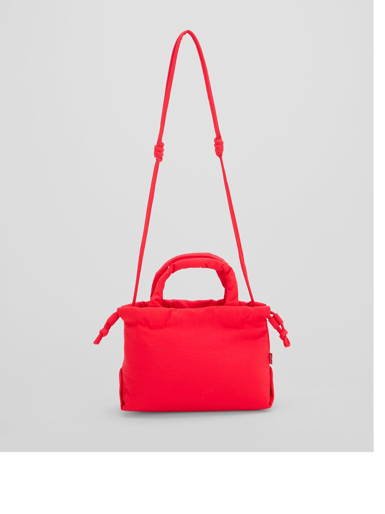 Levi's Small Casey Drawstring Crossbody Bag - Red