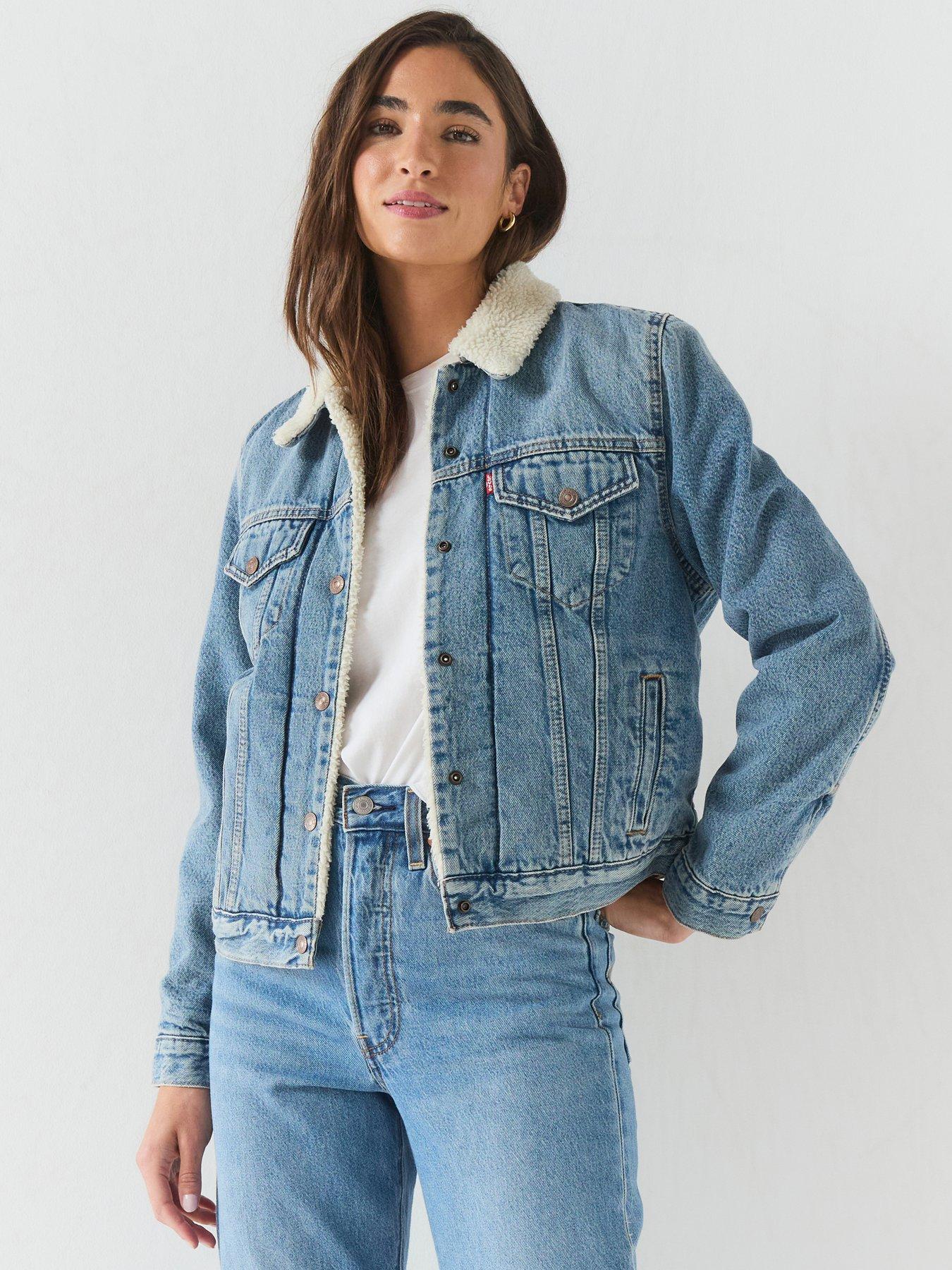 Image 1 of 6 of Levi's Original Sherpa Trucker