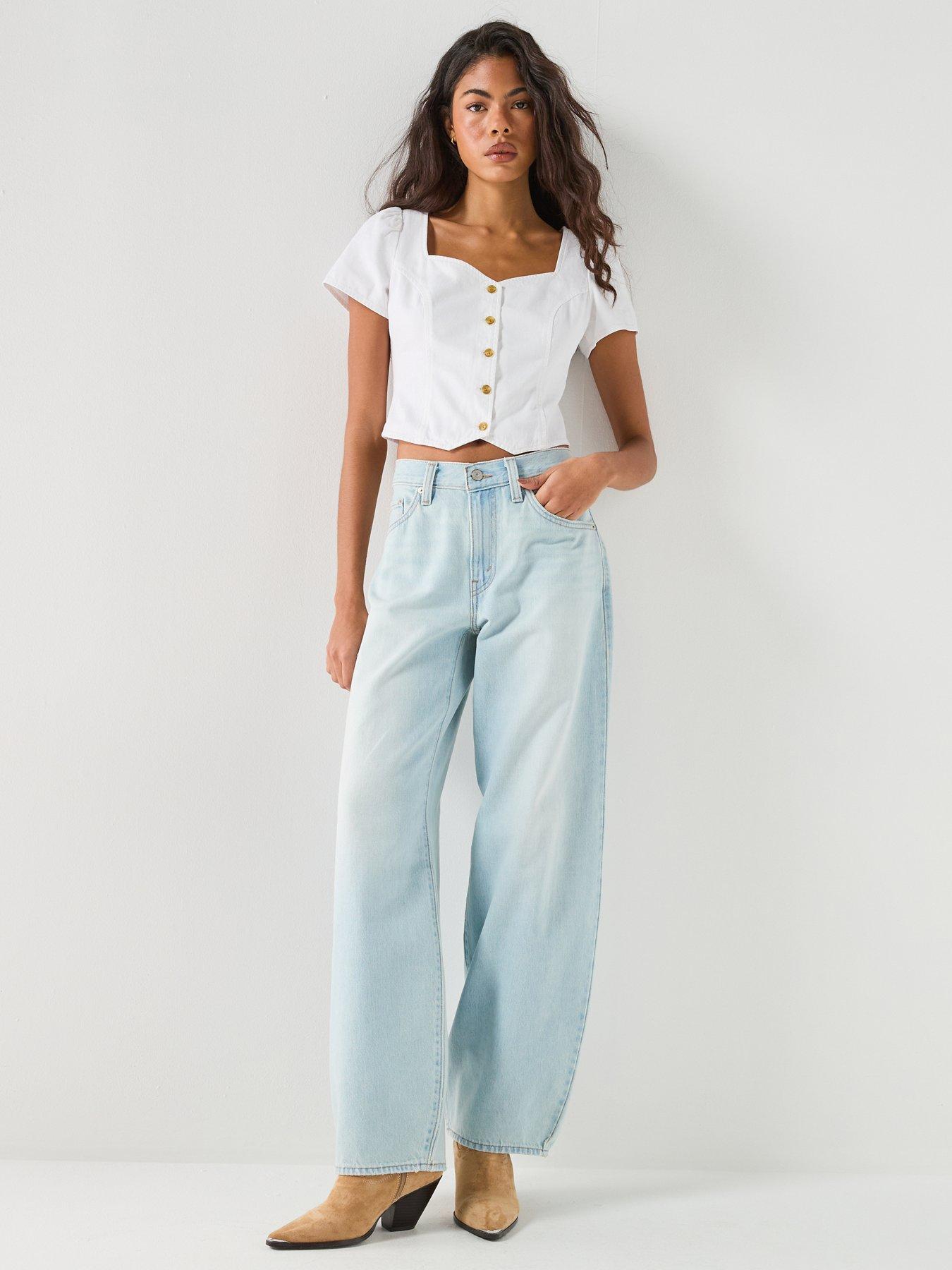 Image 6 of 6 of Levi's Miette Ss Denim Top