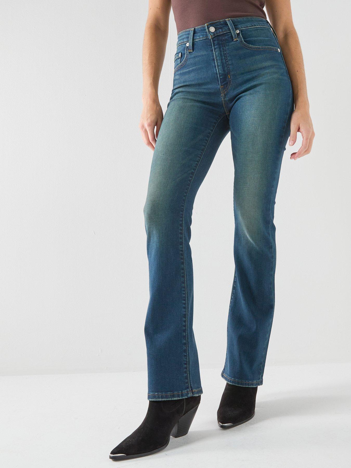 Image 1 of 5 of Levi's 725 High Rise Bootcut Jeans - Total Grail Str