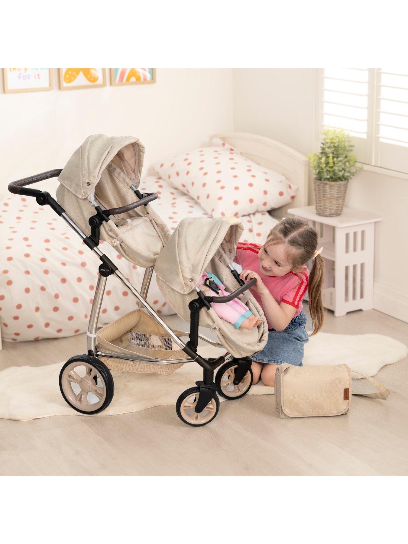 Image 4 of 5 of Celuna Total Twin Doll Pushchair - Sage