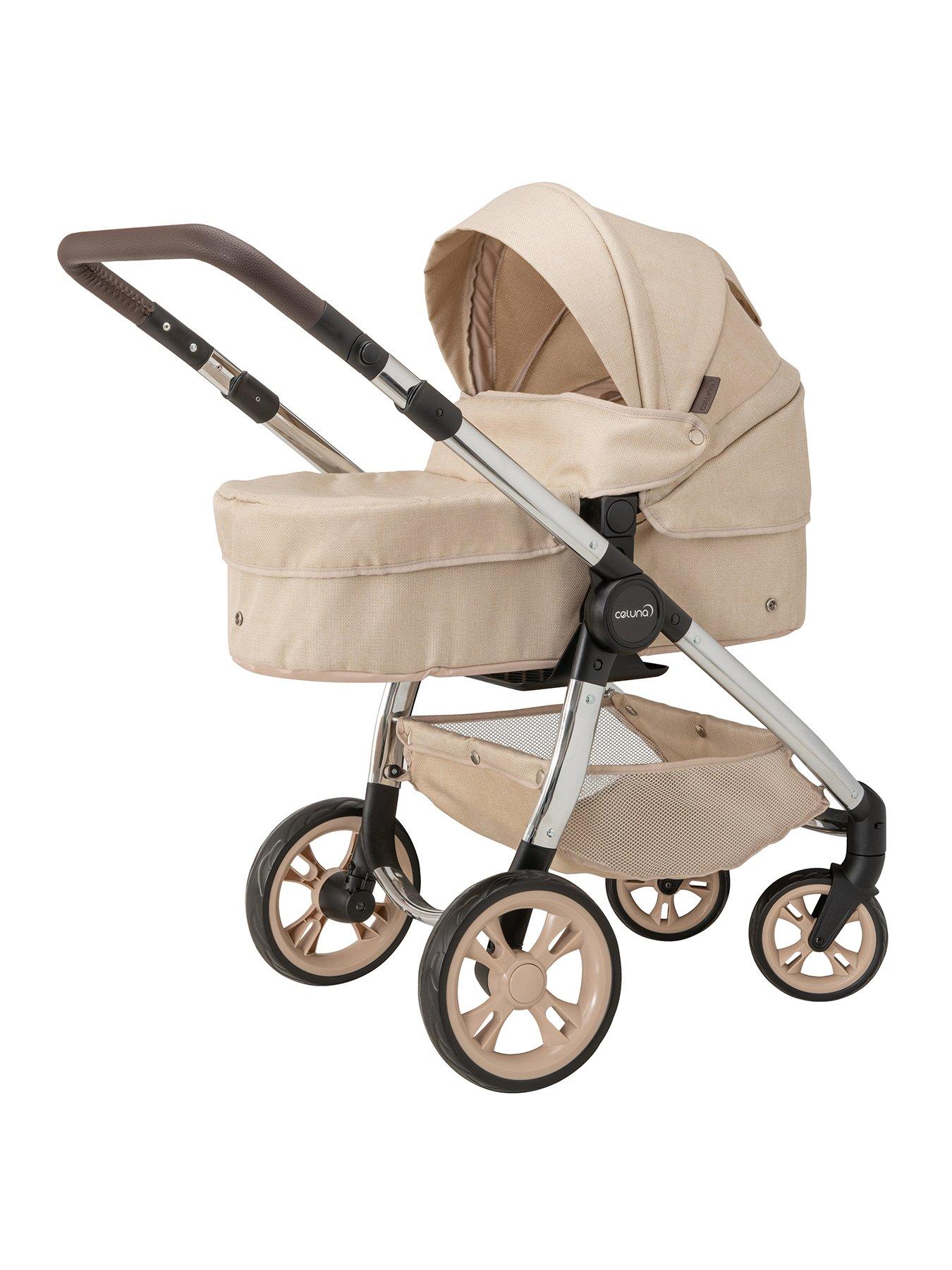 Image 1 of 4 of Celuna Vogue Doll Pram - Sage