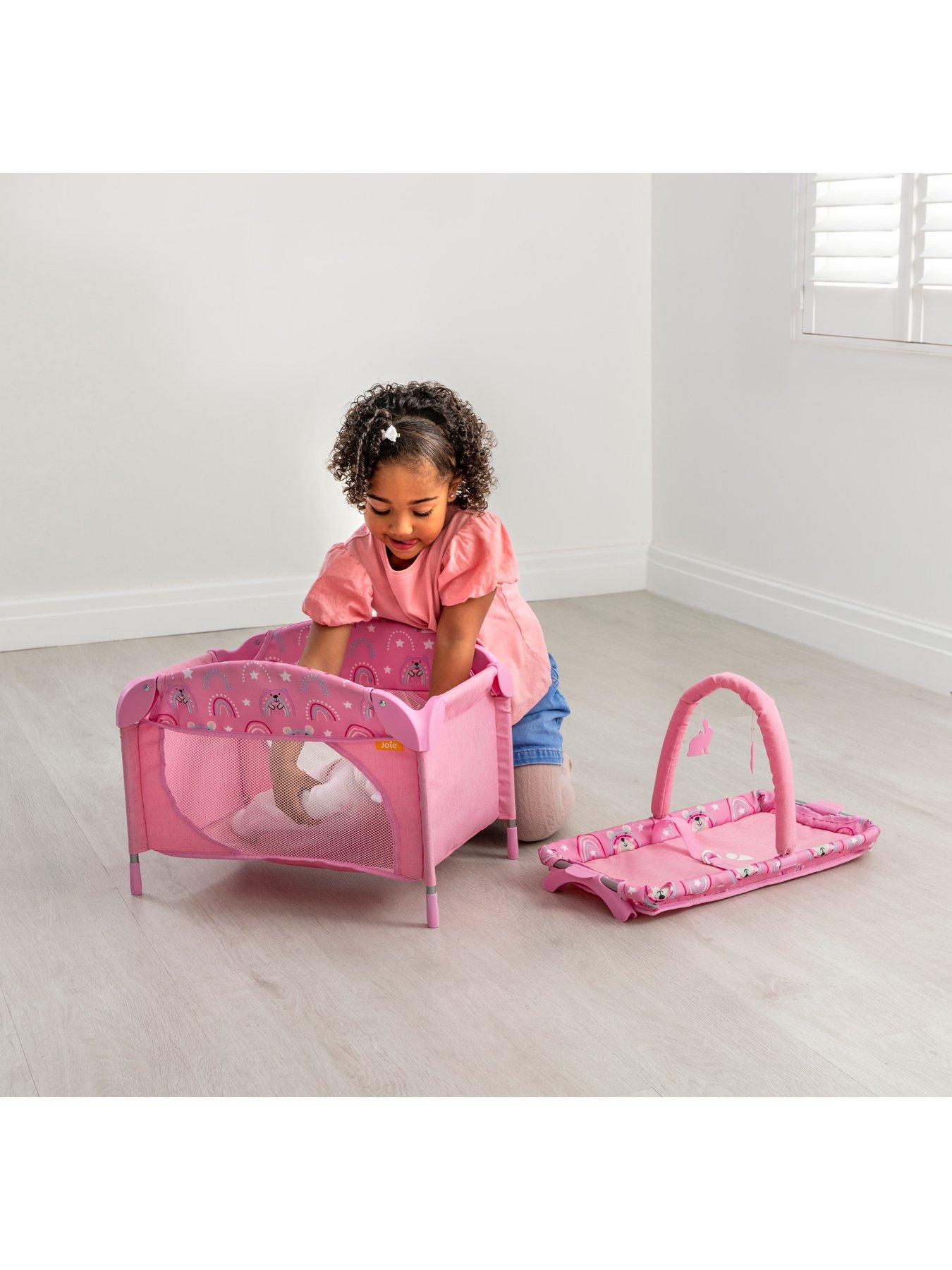 Image 5 of 5 of Joie Sleep And Dream Doll Cot - Pink & Lilac