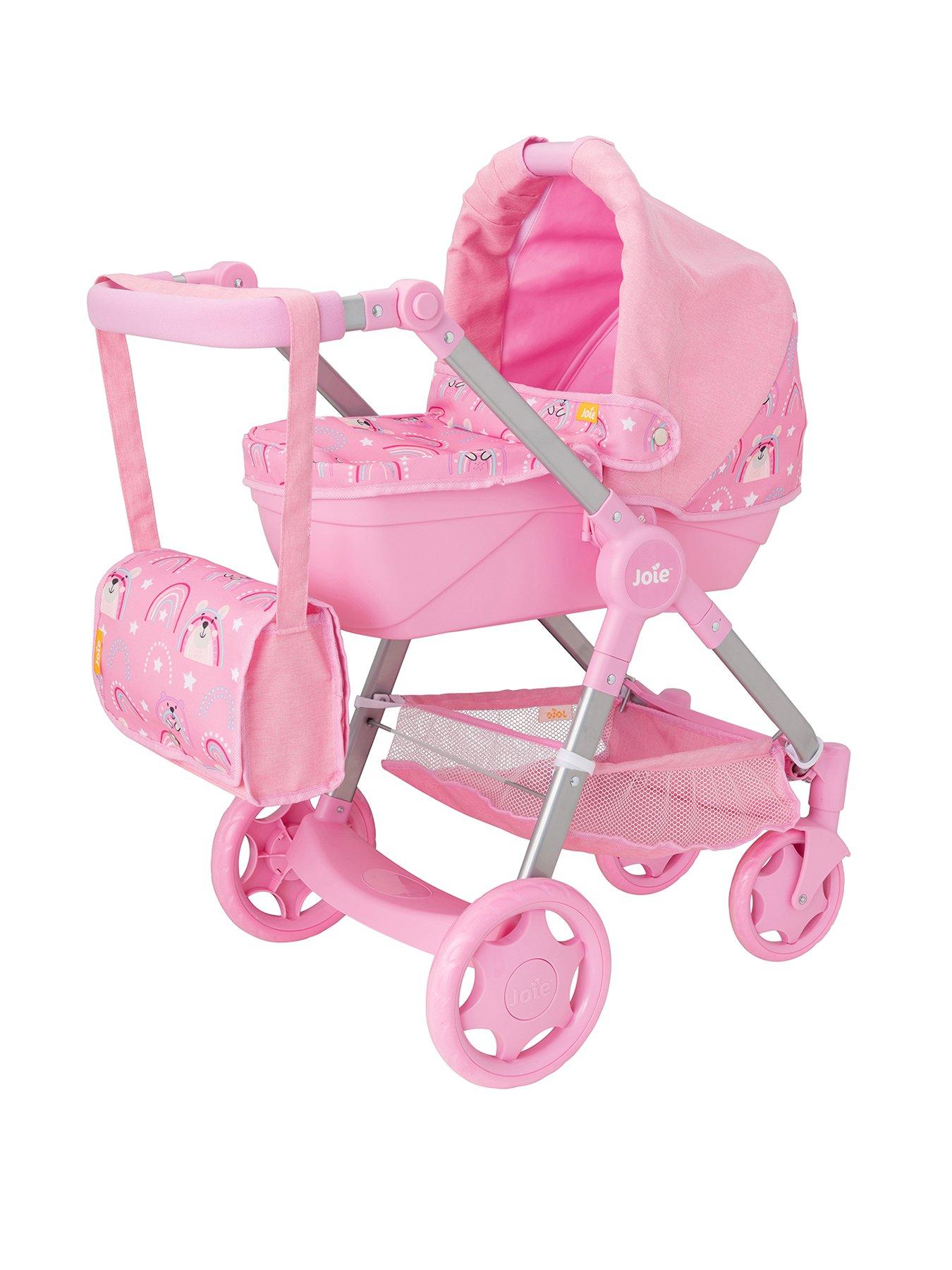 Image 1 of 5 of Joie Junior Mytrax Doll Pram - Pink & Lilac