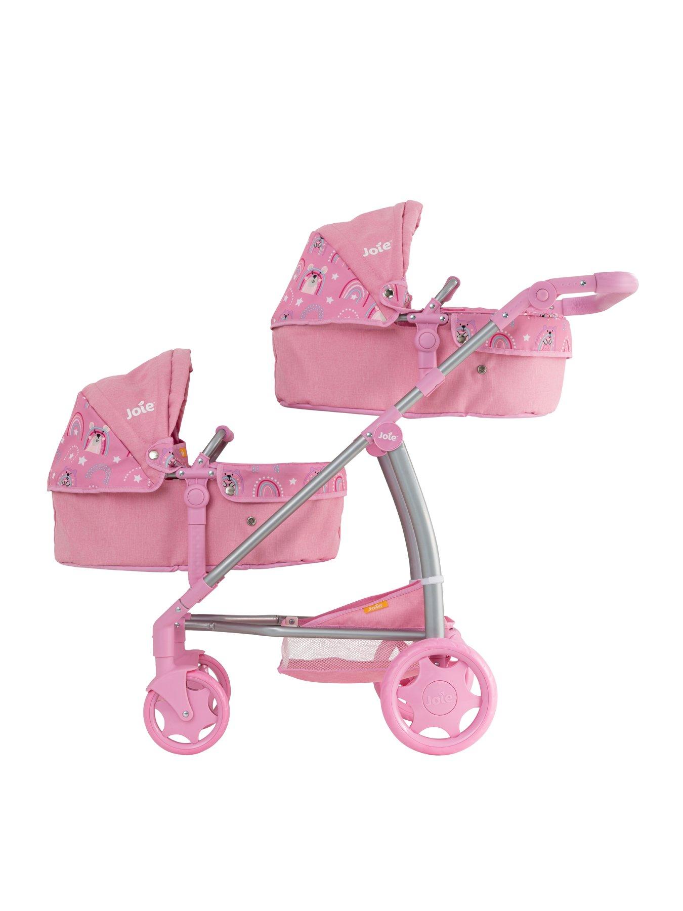 Image 3 of 5 of Joie Jr Evalite Twin Doll Pushchair - Pink & Lilac