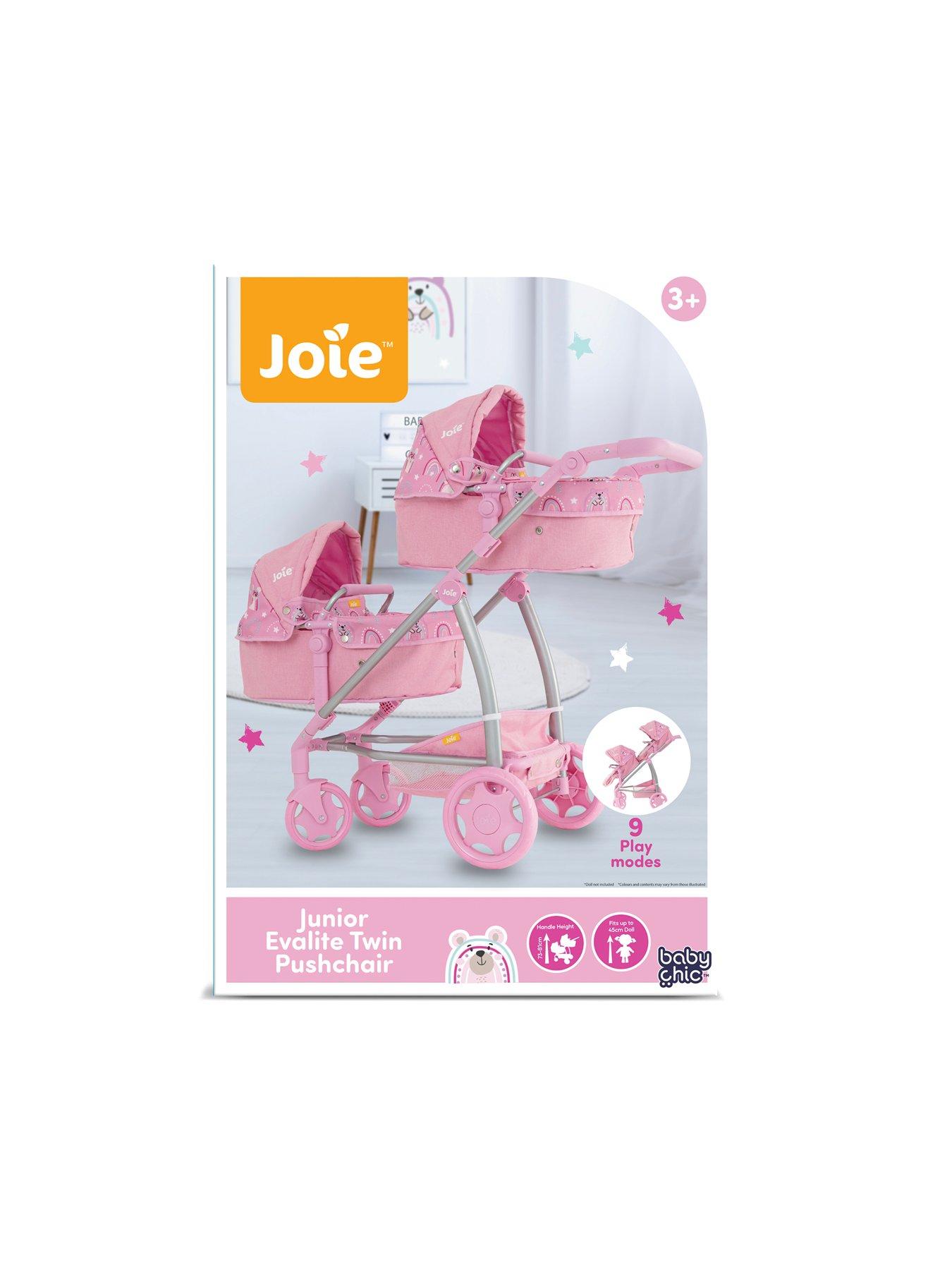 Image 5 of 5 of Joie Jr Evalite Twin Doll Pushchair - Pink & Lilac