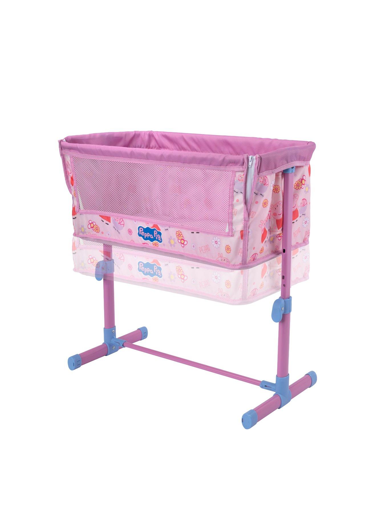 Image 2 of 3 of Peppa Pig Peppa Pig Baby Evie's Beside Me Doll Cot