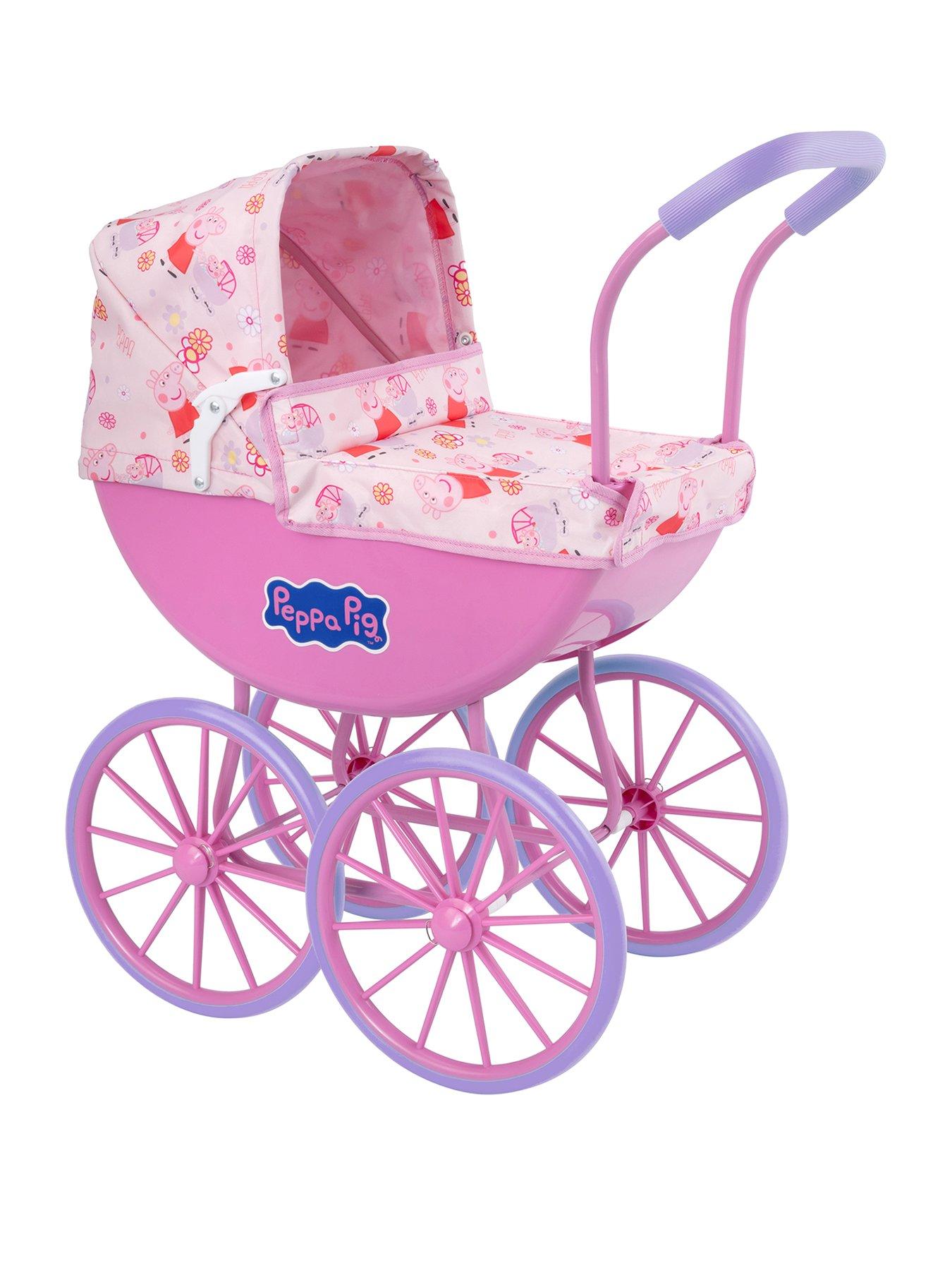 Image 1 of 5 of Peppa Pig Peppa Pig Baby Evie's First Doll Carriage Pram