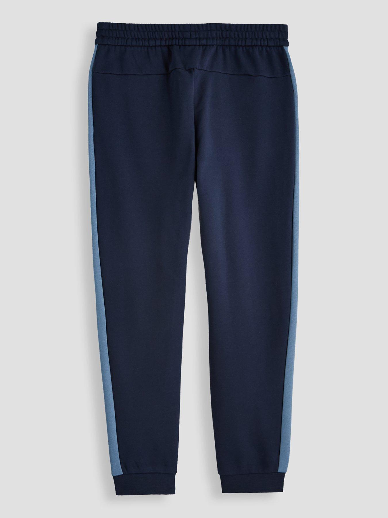 Image 2 of 4 of EA7 Emporio Armani Boys Train Athletic Colour Block Jog Pant - Blue
