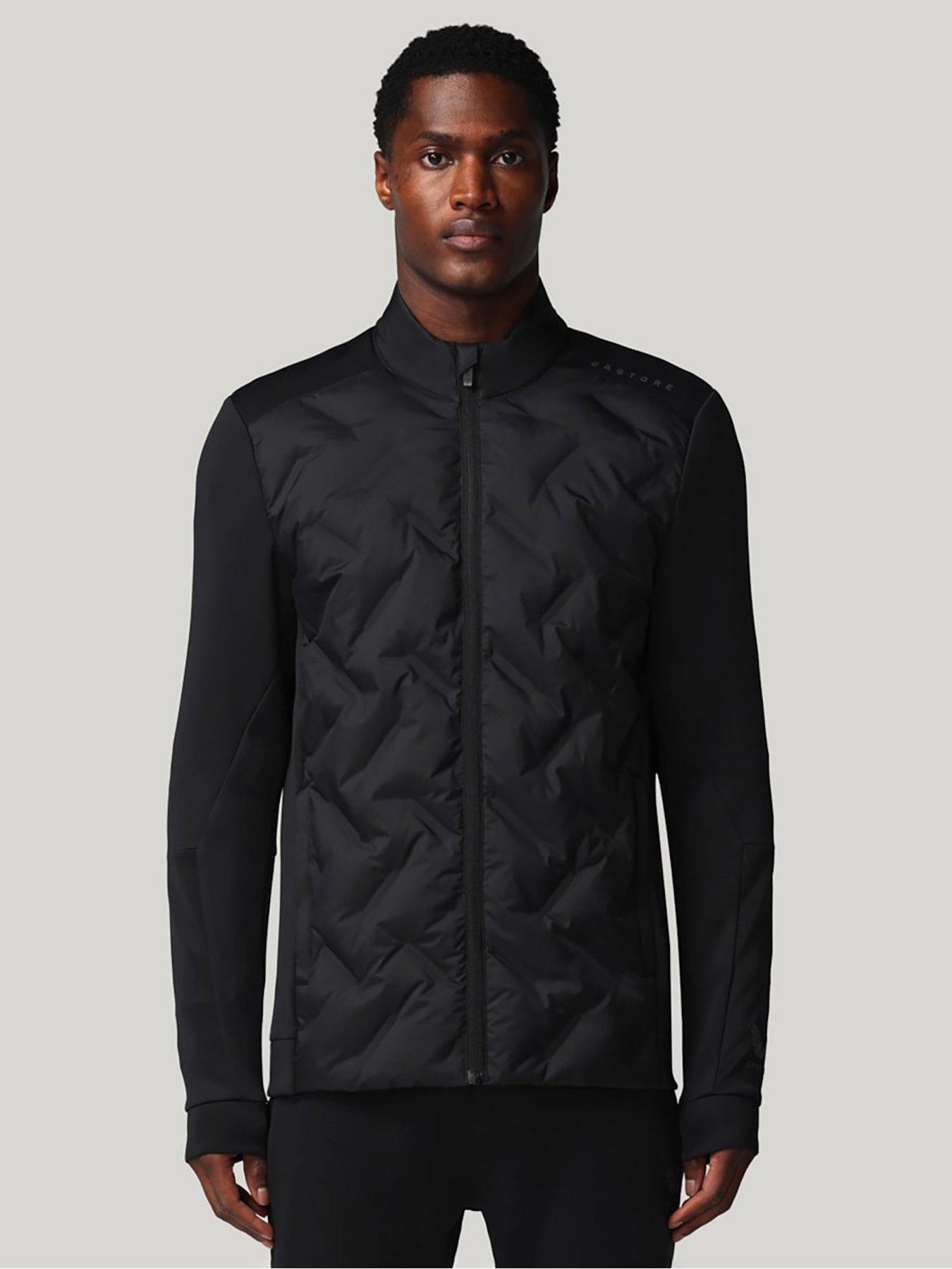 Image 1 of 5 of Castore Mens Training Hybrid Jacket - Black