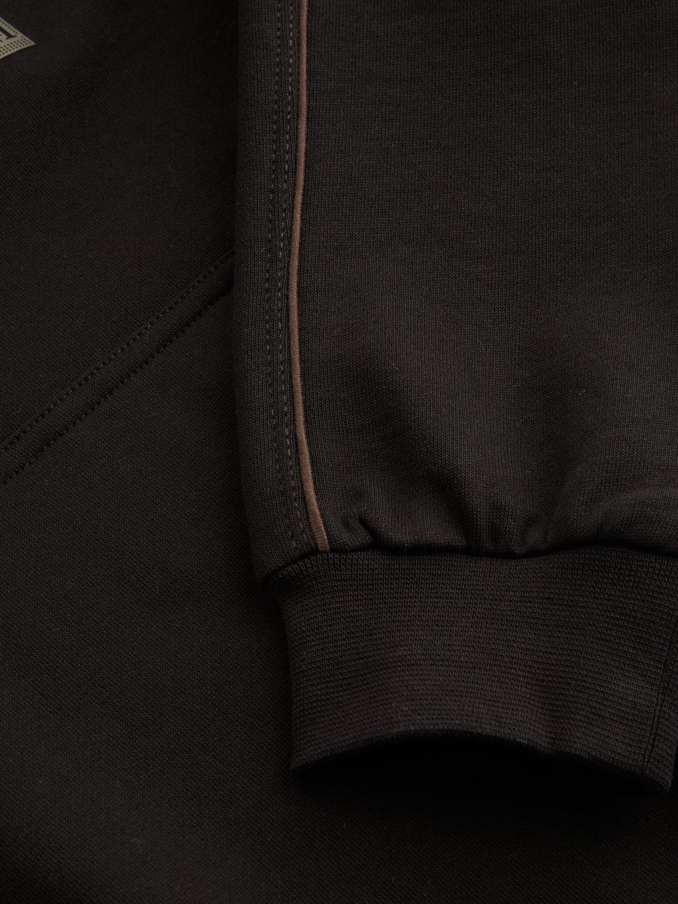 Image 4 of 4 of EA7 Emporio Armani Boys Train Visibility Hoodie - Black