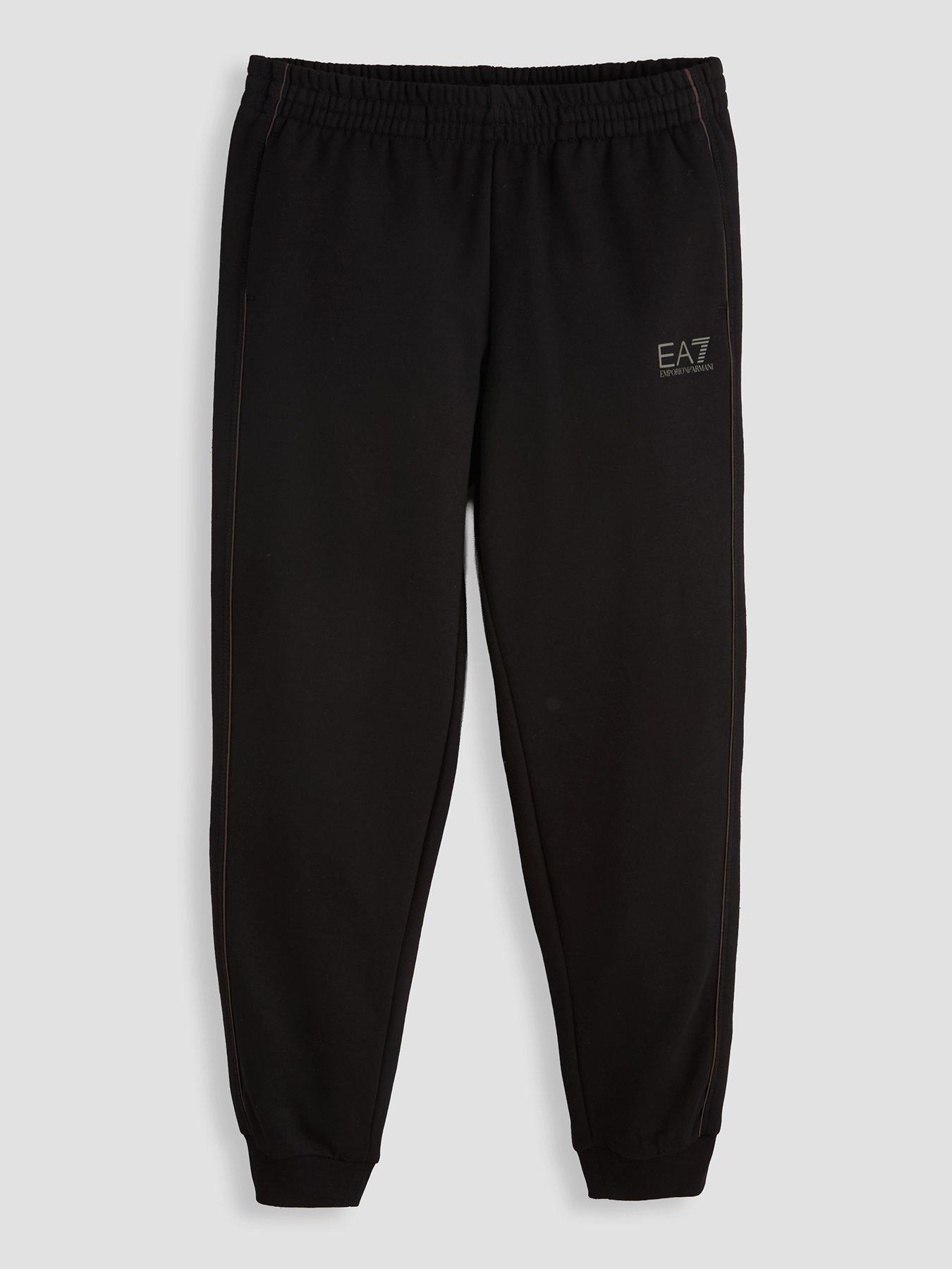 Image 1 of 4 of EA7 Emporio Armani Boys Train Visibility Jog Pant - Black