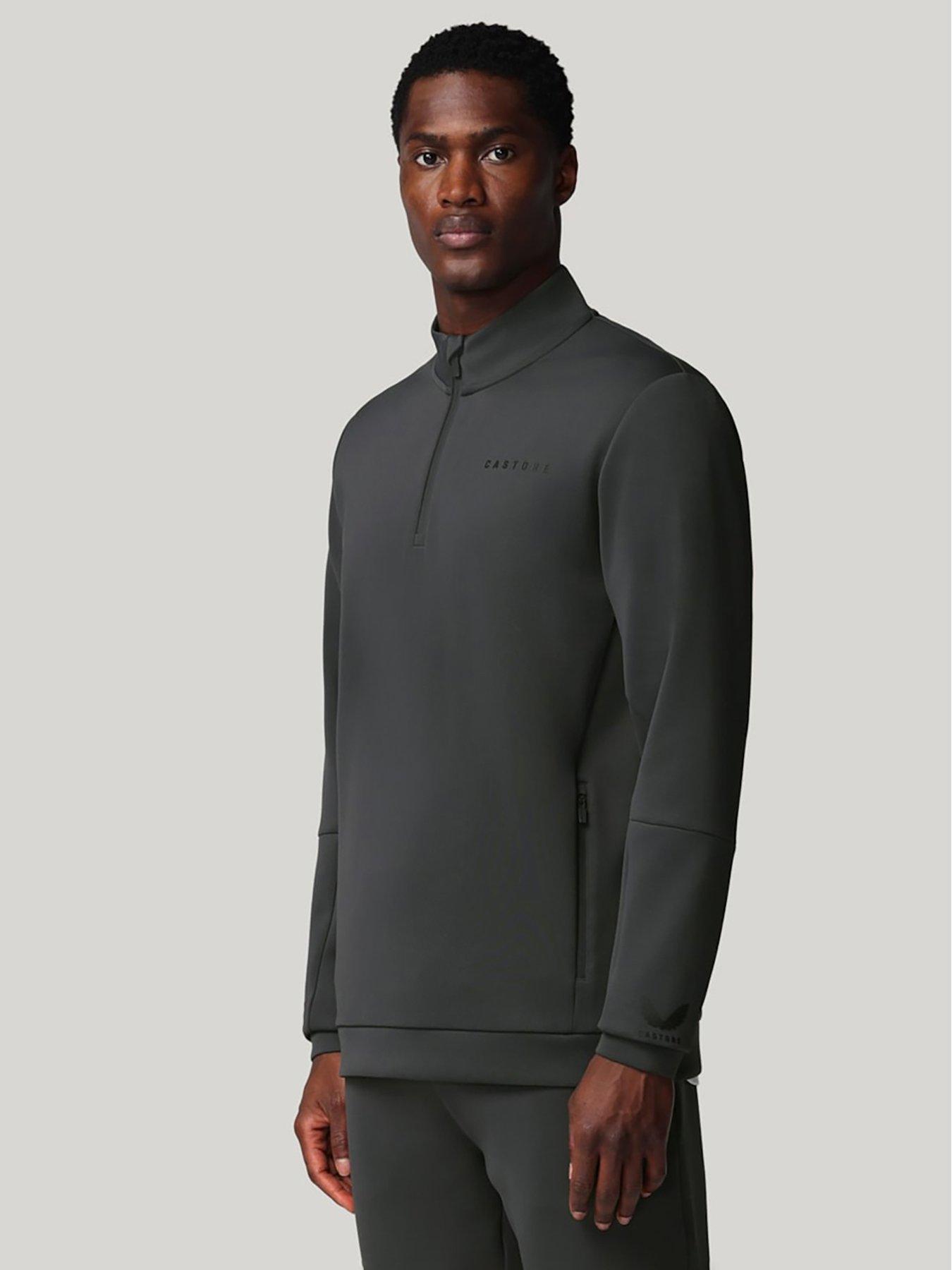 castore-mens-training-flex-14-zip-sweatshirt-greyfront