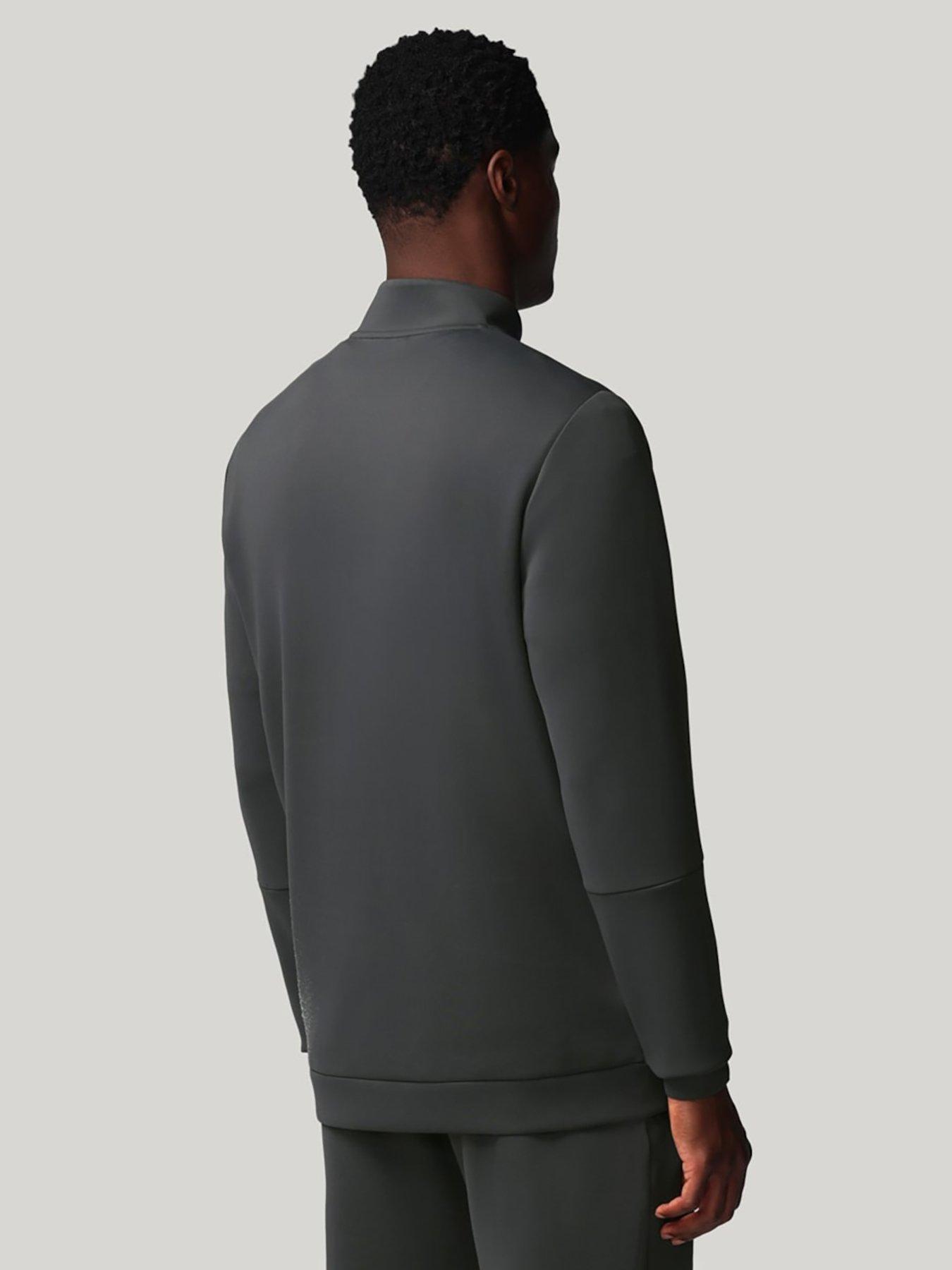 castore-mens-training-flex-14-zip-sweatshirt-greystillFront