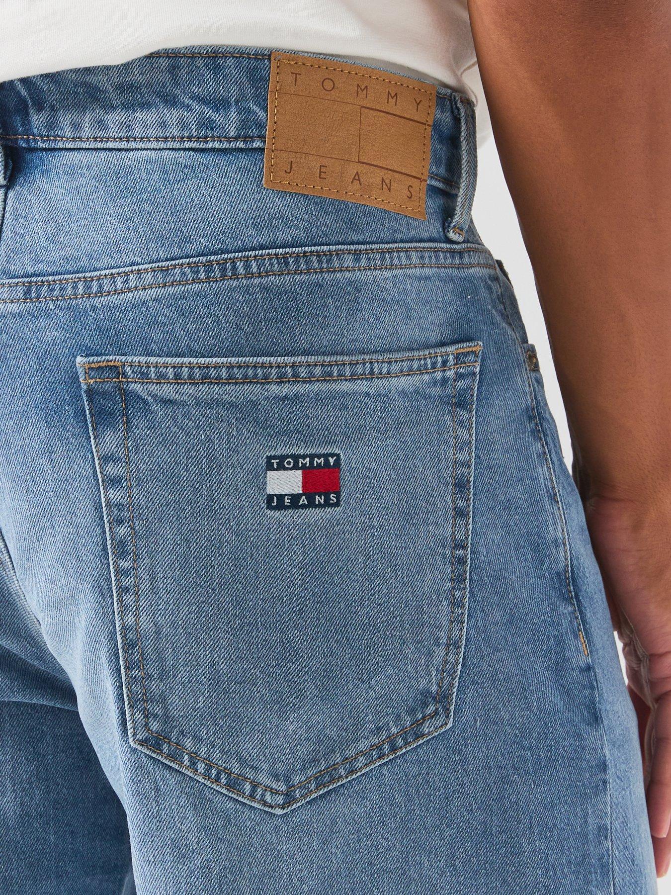 Image 4 of 6 of Tommy Jeans Jaimie Loose Straight Fit Jeans - Denim Medium - Dark Blue
