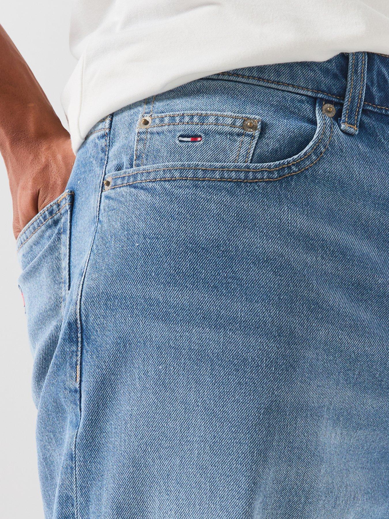 Image 6 of 6 of Tommy Jeans Jaimie Loose Straight Fit Jeans - Denim Medium - Dark Blue